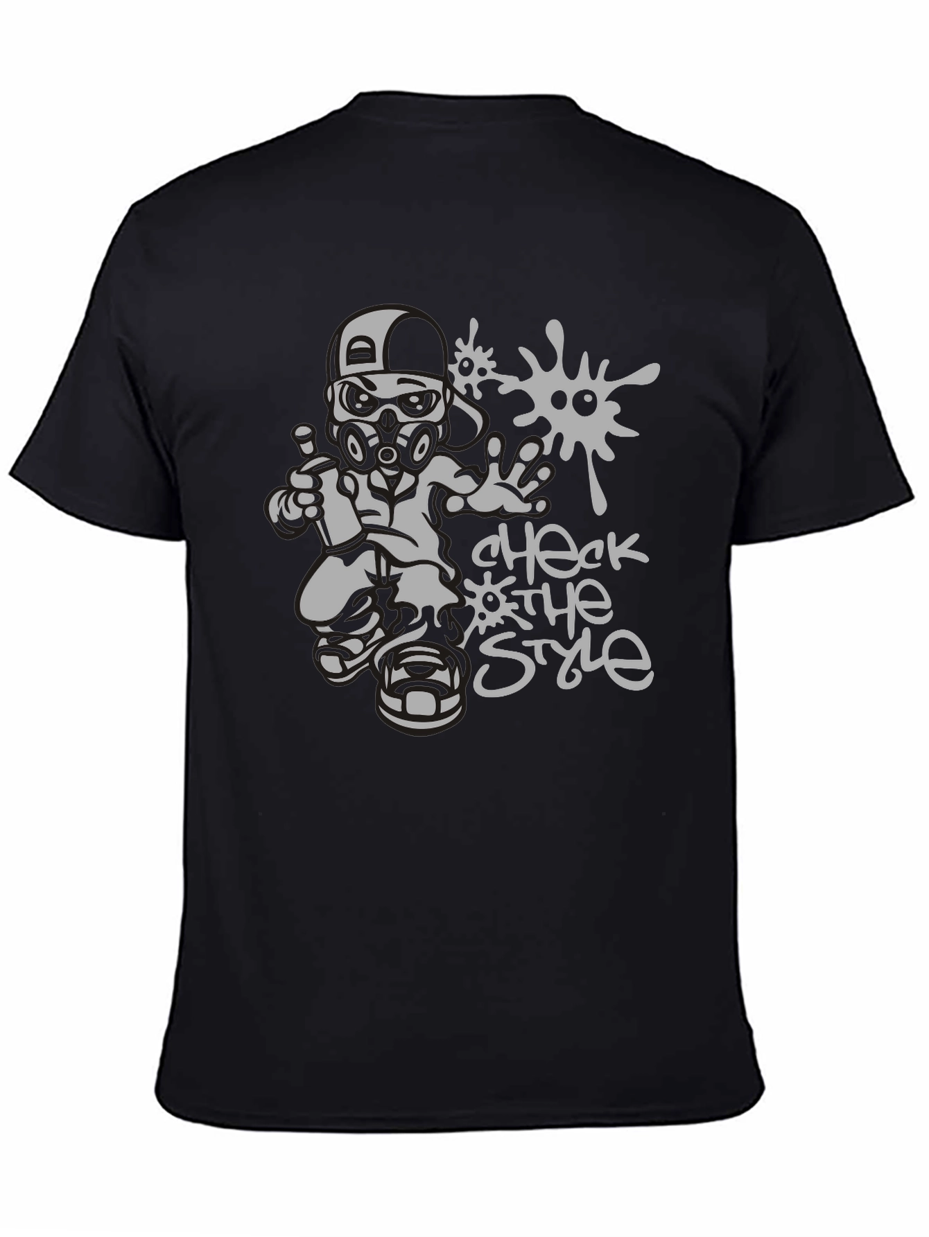 Check the Style Graffiti Art T-Shirt