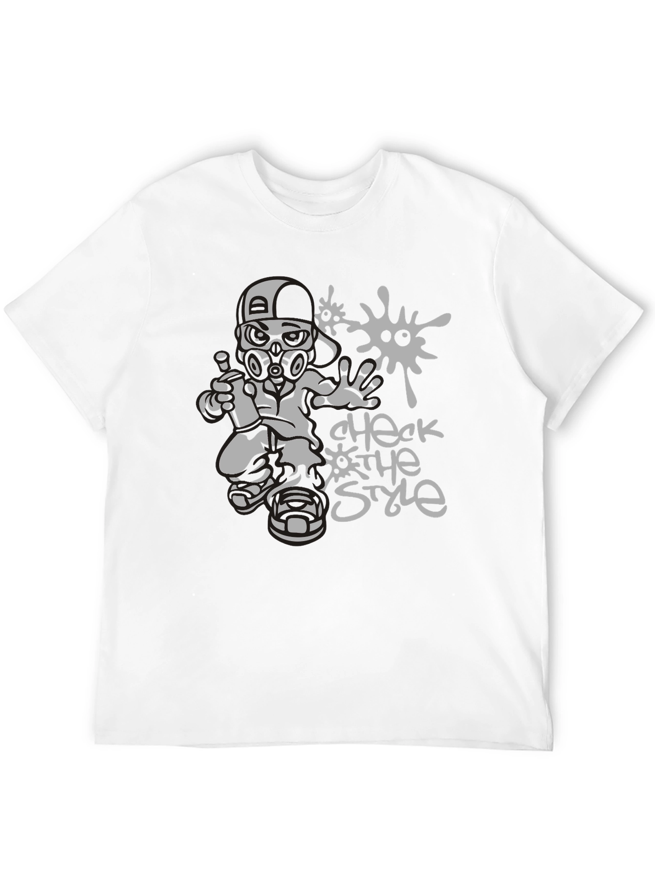 Check the Style Graffiti Art T-Shirt