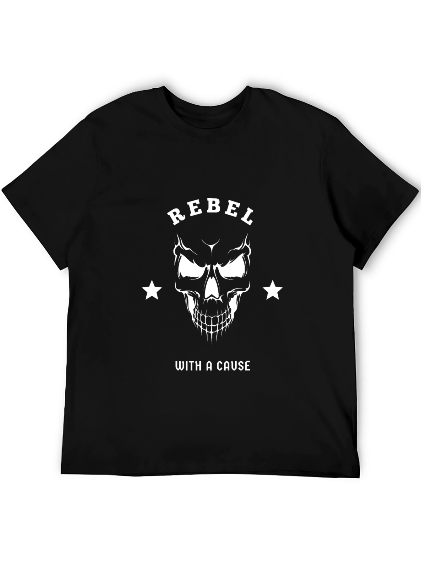 Rebel With A Cause Graphic T-Shirt