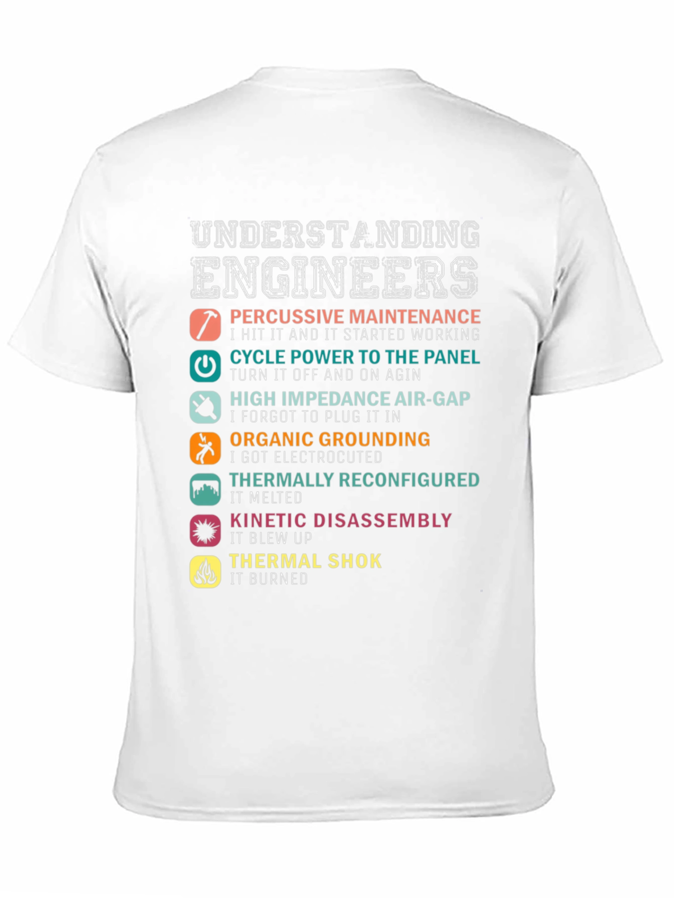 Understanding Engineers Humor Graphic T-Shirt
