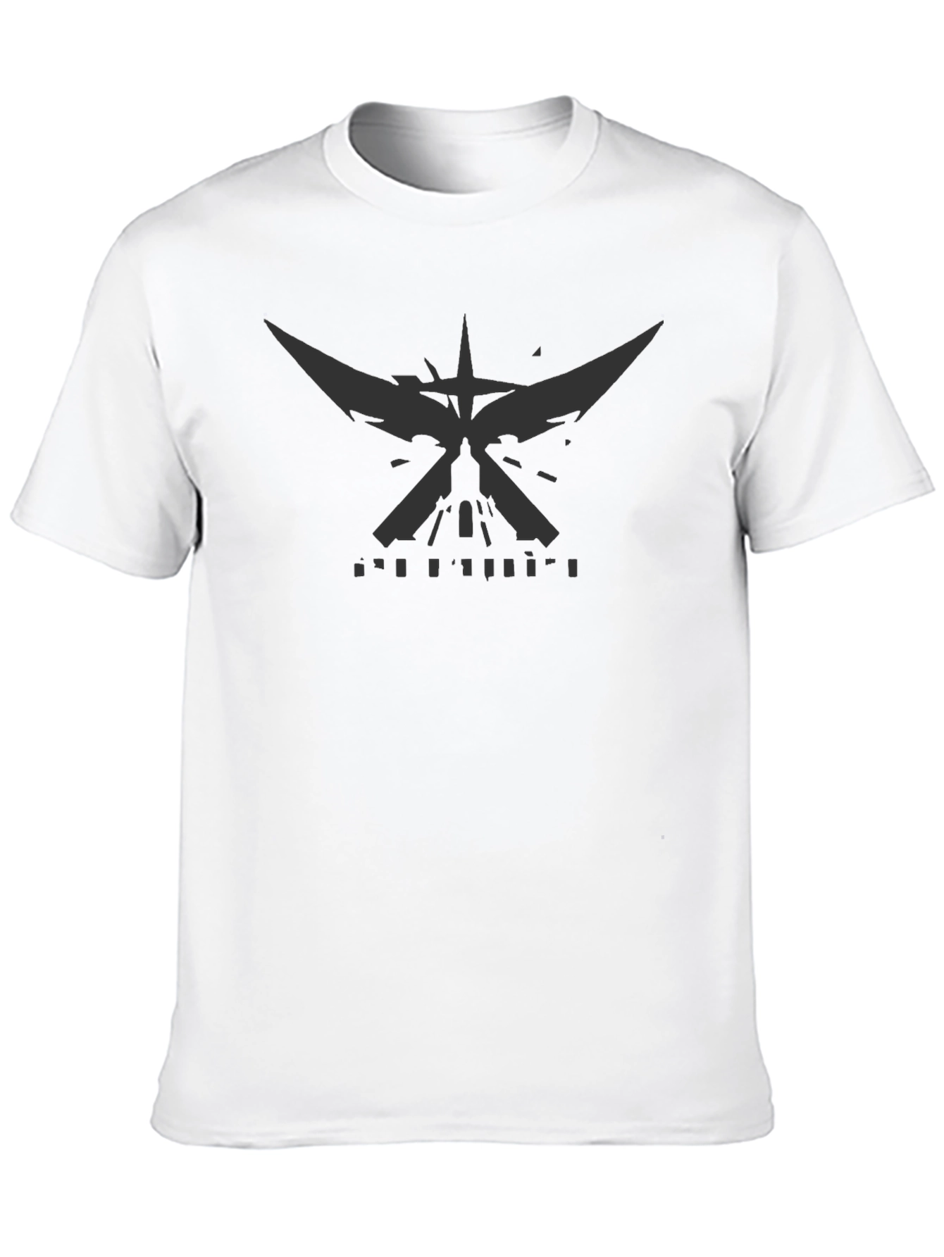 Gurren Lagann Inspired Black T-Shirt