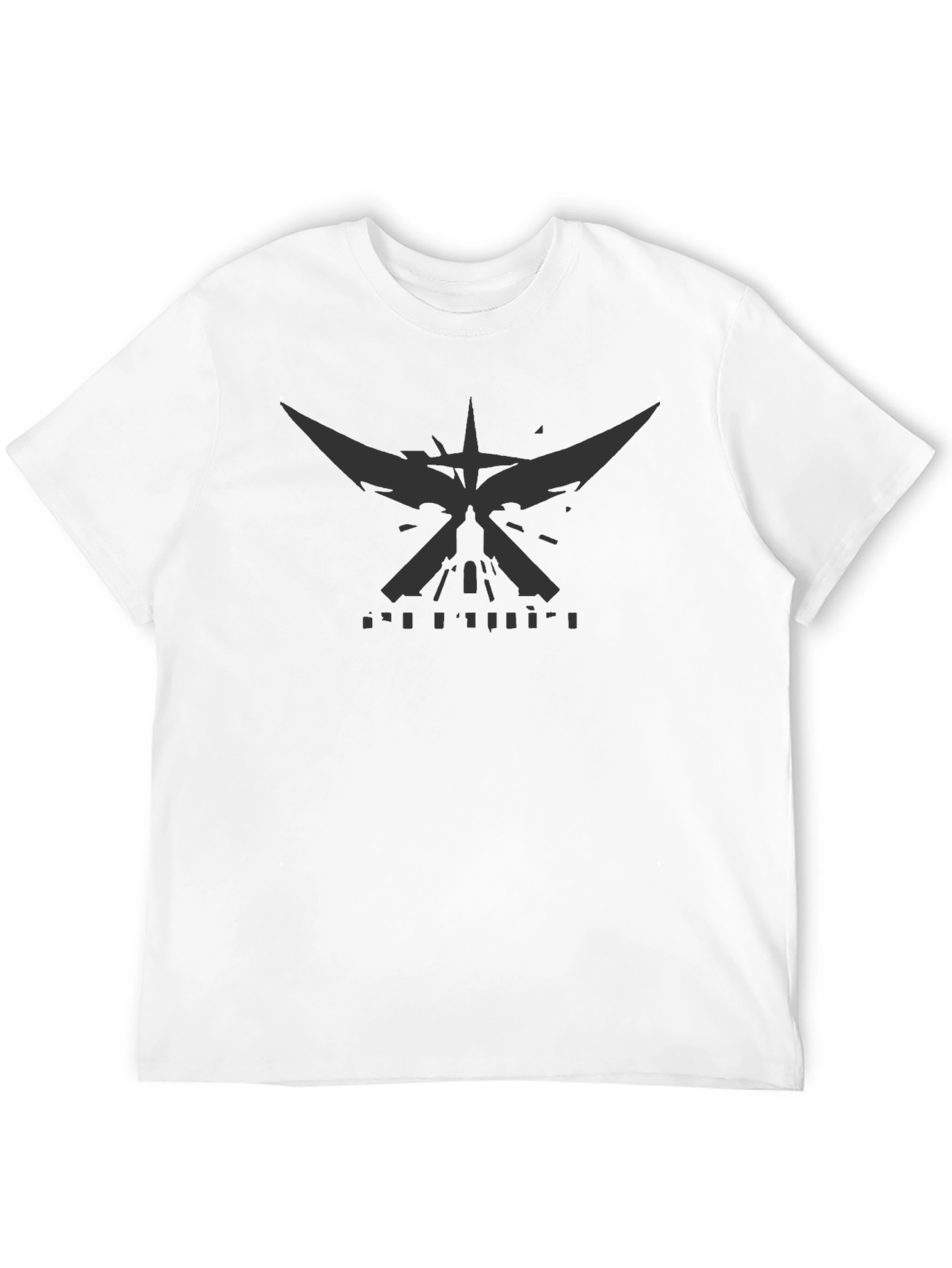 Gurren Lagann Inspired Black T-Shirt