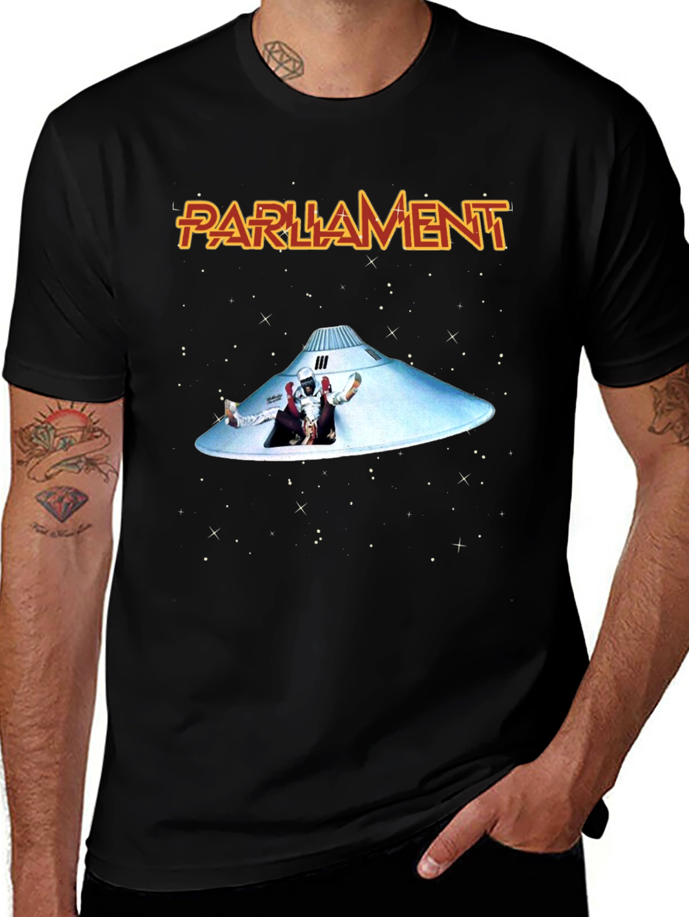 Parliament Funkadelic T-Shirt - Black Graphic Tee
