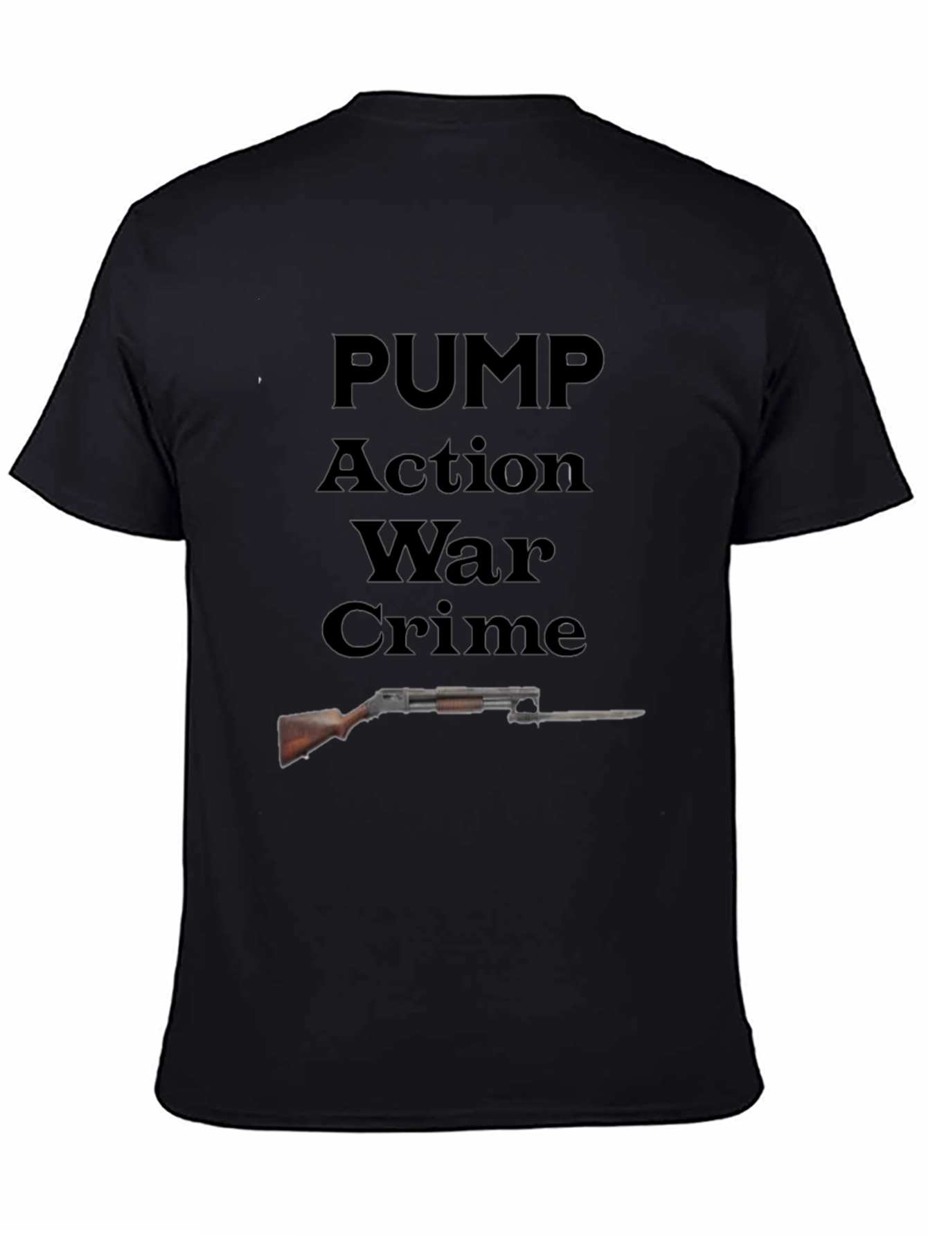 Pump Action War Crime T-Shirt