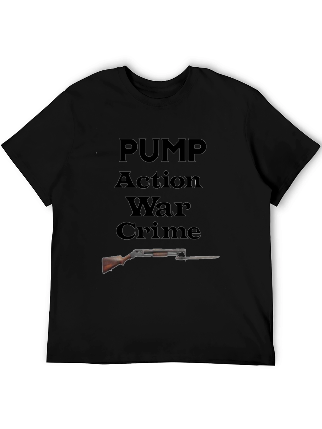 Pump Action War Crime T-Shirt