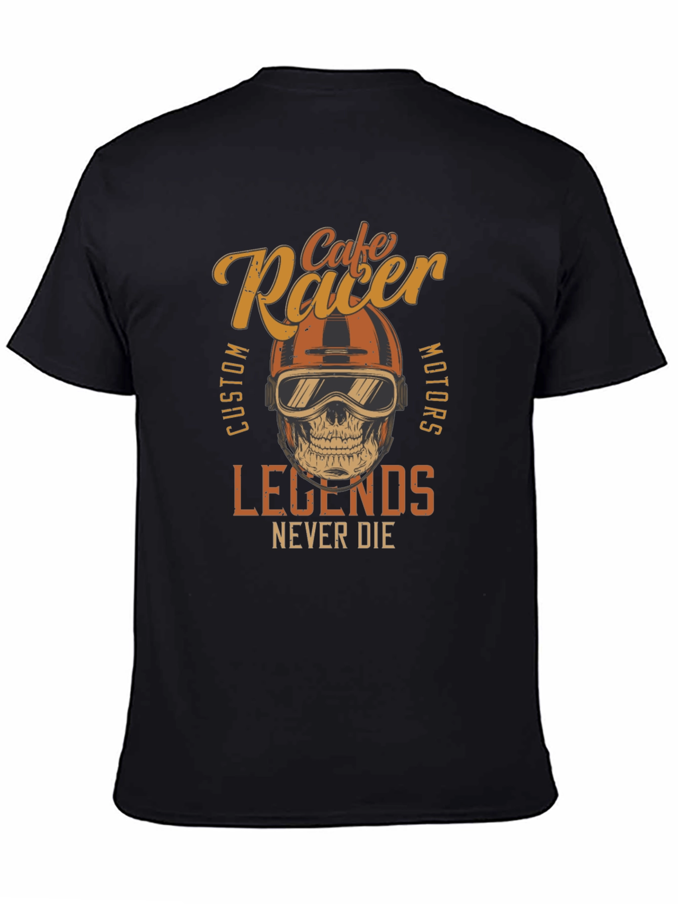 Cafe Racer Legends Never Die T-Shirt