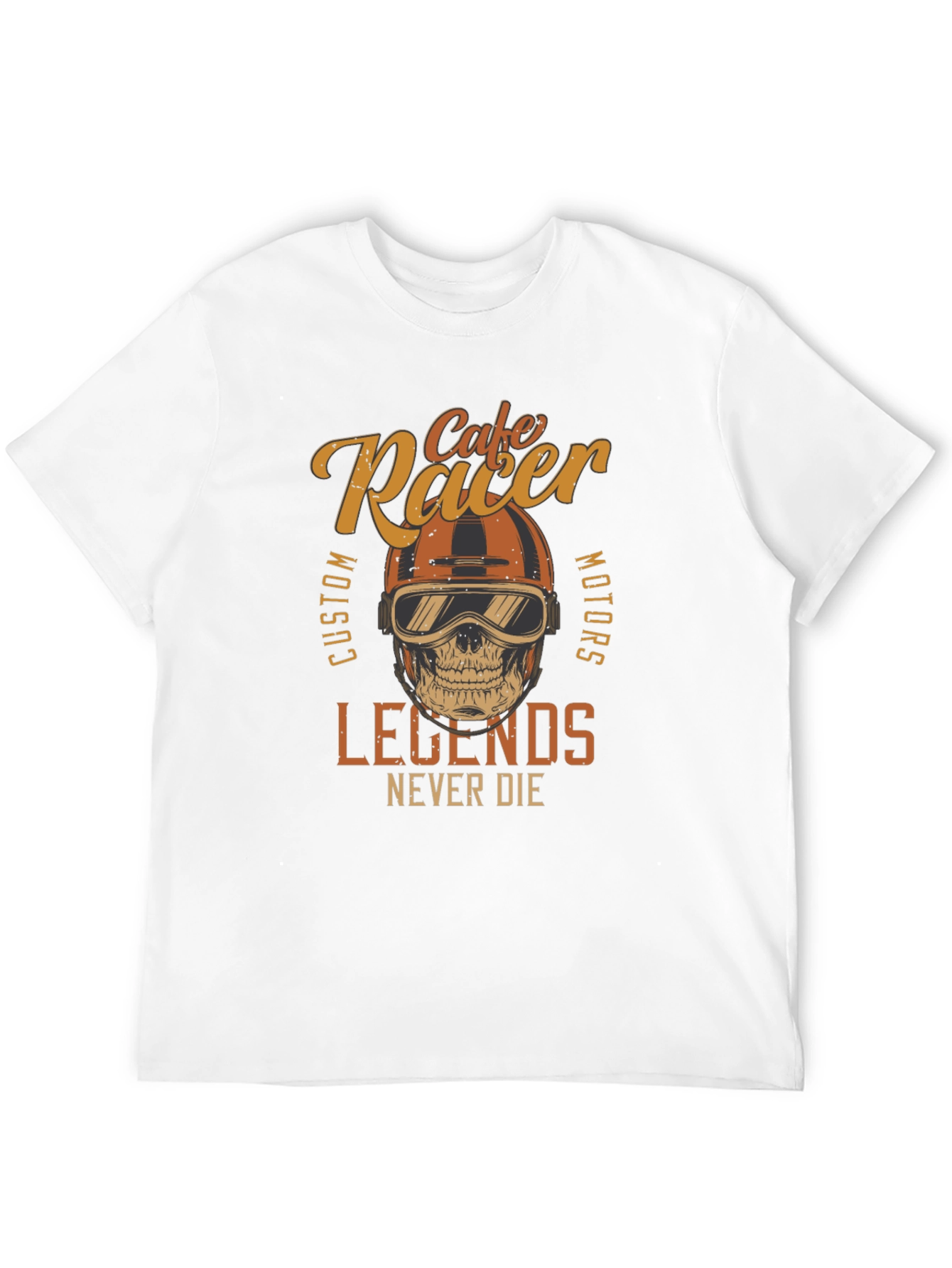 Cafe Racer Legends Never Die T-Shirt
