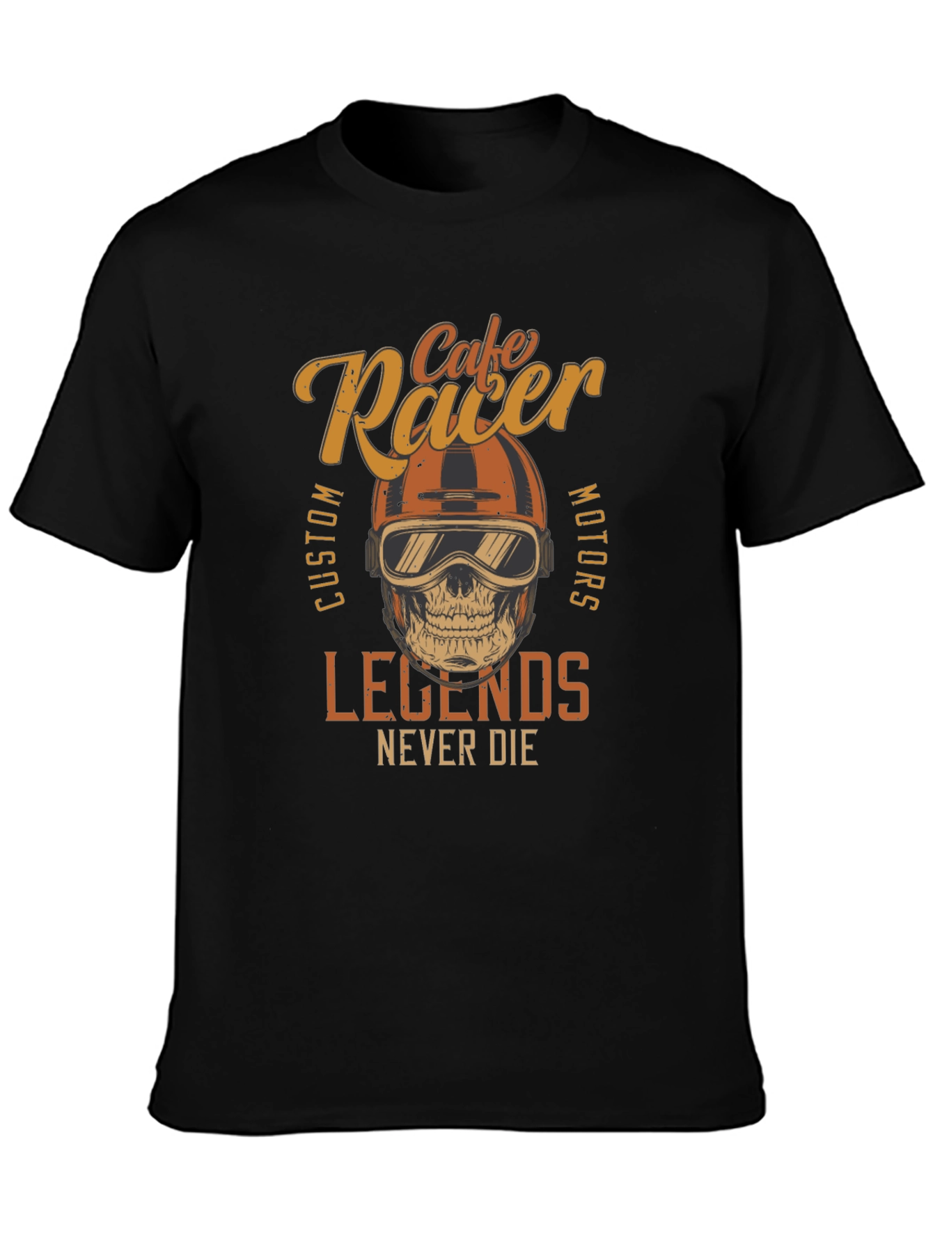 Cafe Racer Legends Never Die T-Shirt