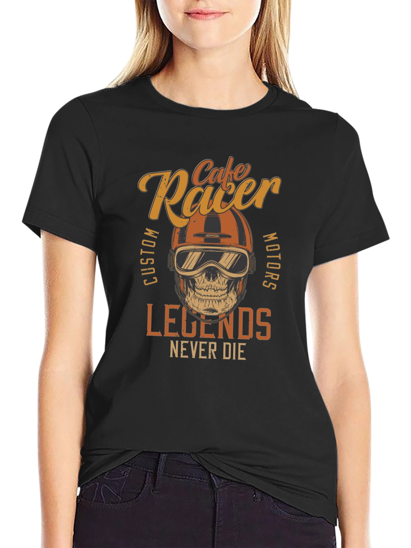 Cafe Racer Legends Never Die T-Shirt