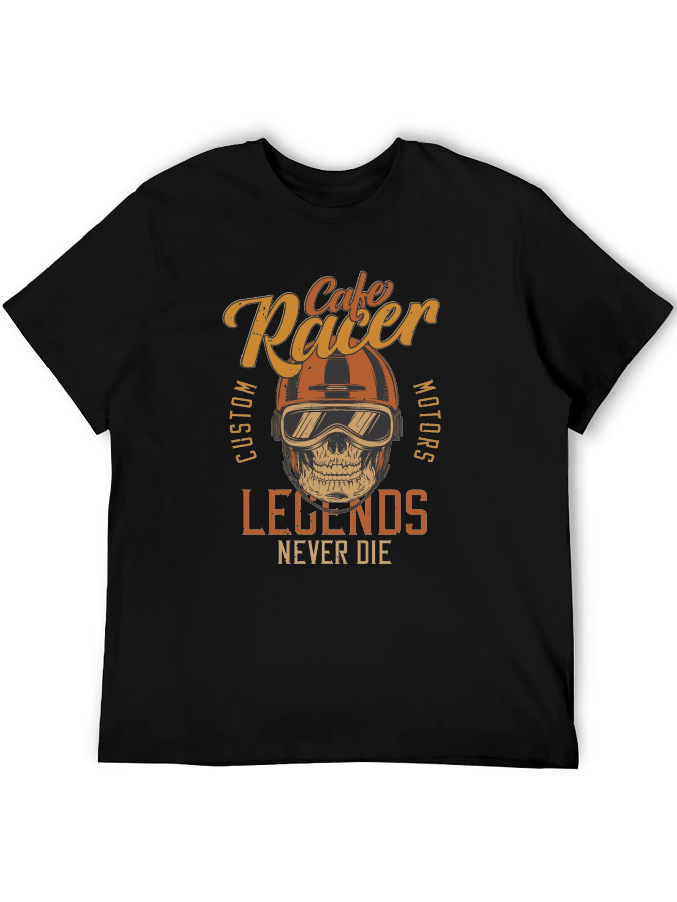 Cafe Racer Legends Never Die T-Shirt