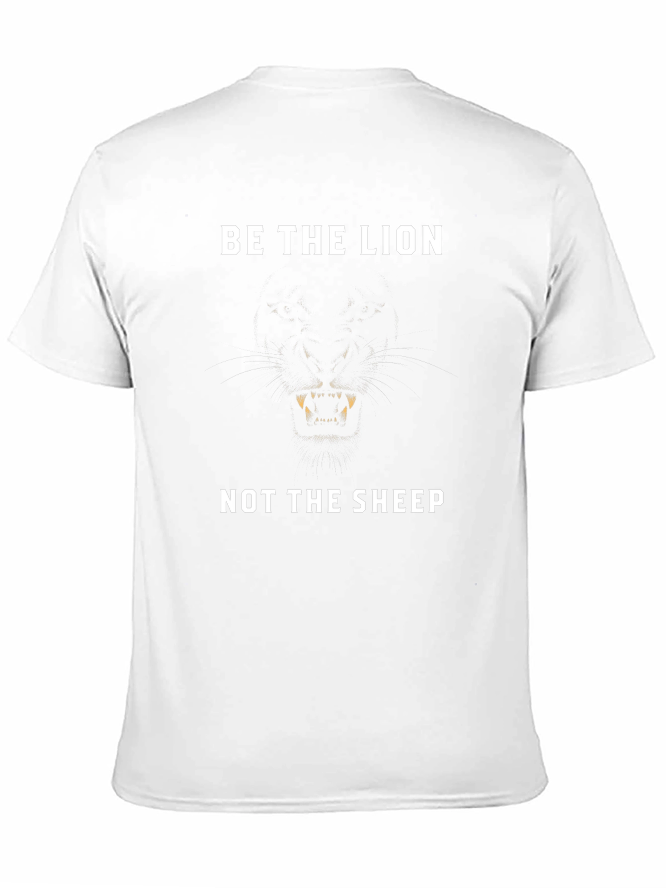 Be the Lion Graphic T-Shirt - Motivational Design
