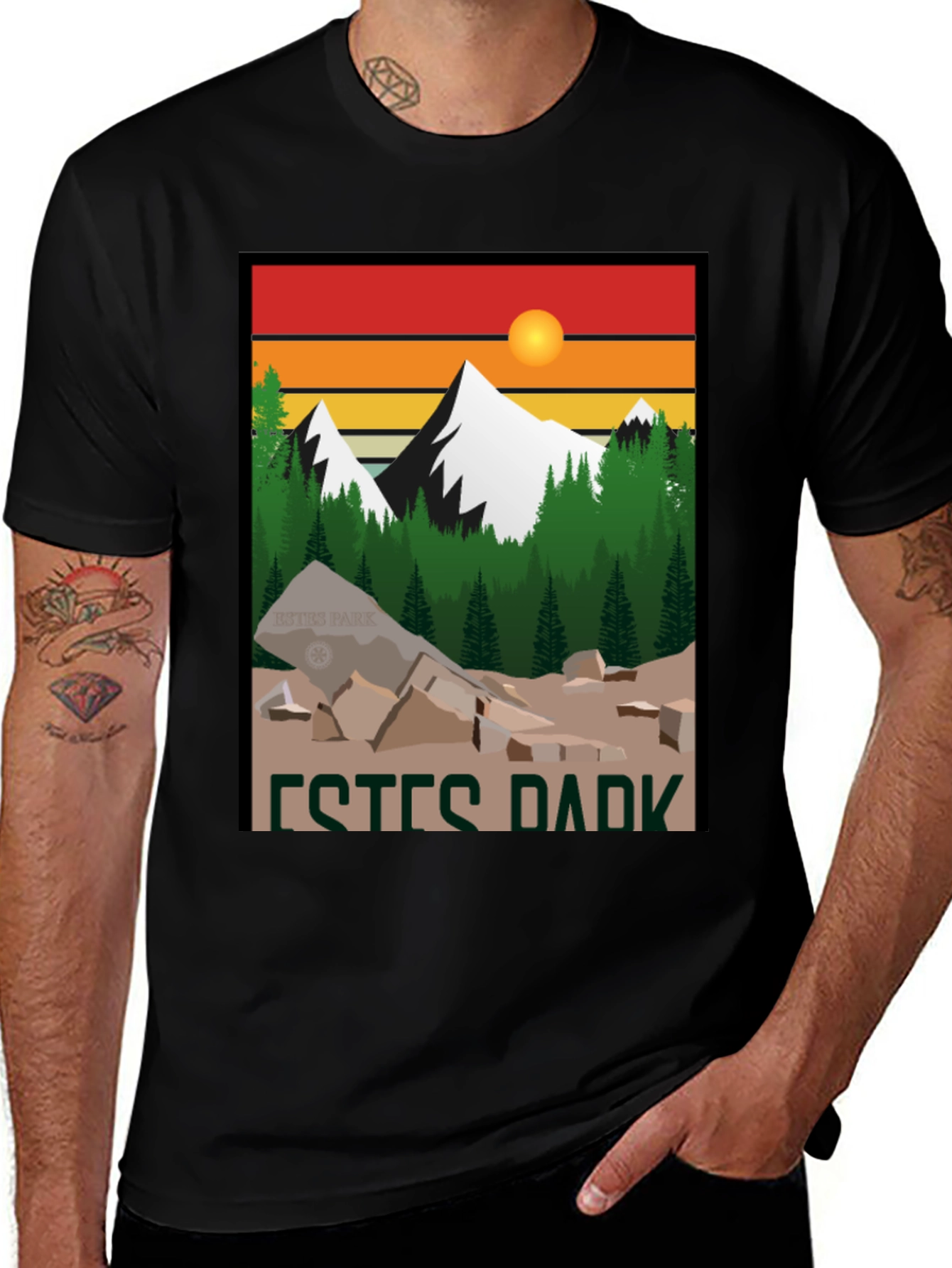 Estes Park Graphic Tee - Outdoor Adventure Shirt