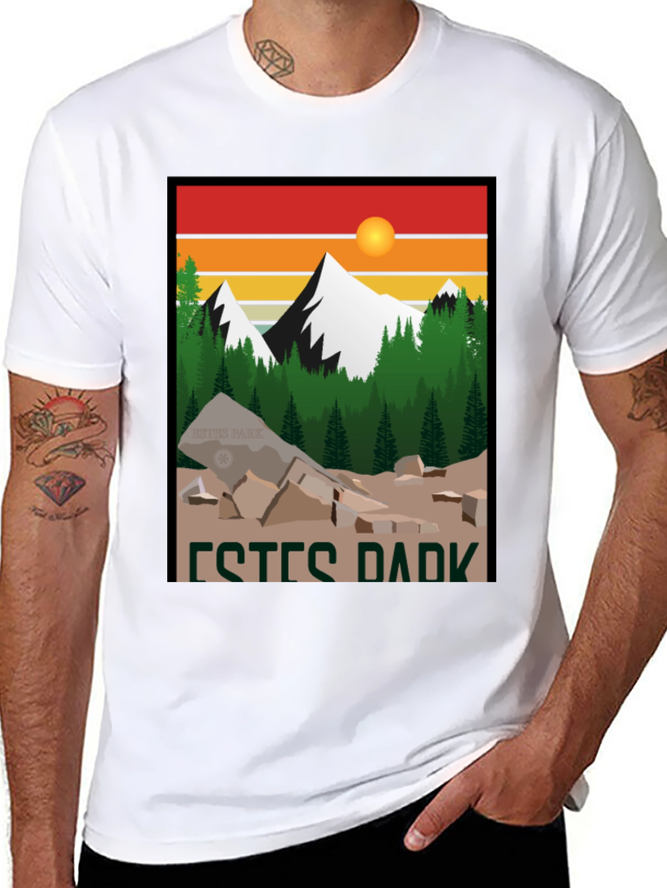 Estes Park Graphic Tee - Outdoor Adventure Shirt
