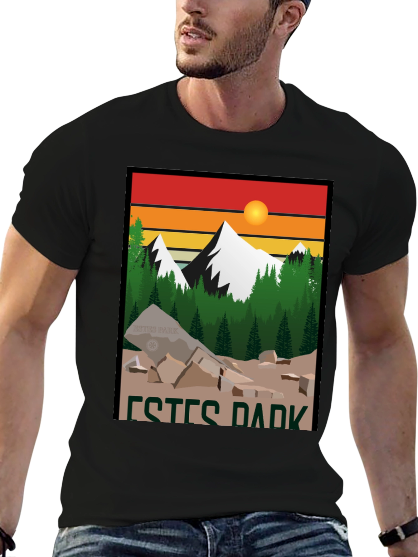 Estes Park Graphic Tee - Outdoor Adventure Shirt