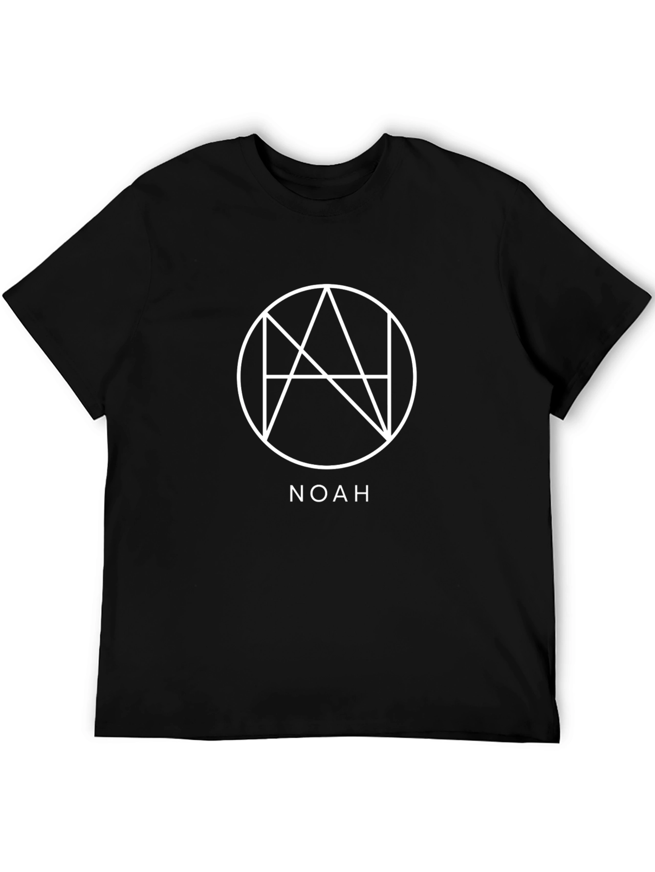 Noah Graphic Print Black T-Shirt