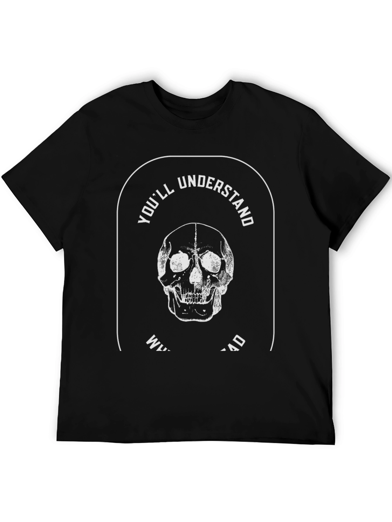 Skull Graphic Tee - Youll Understand