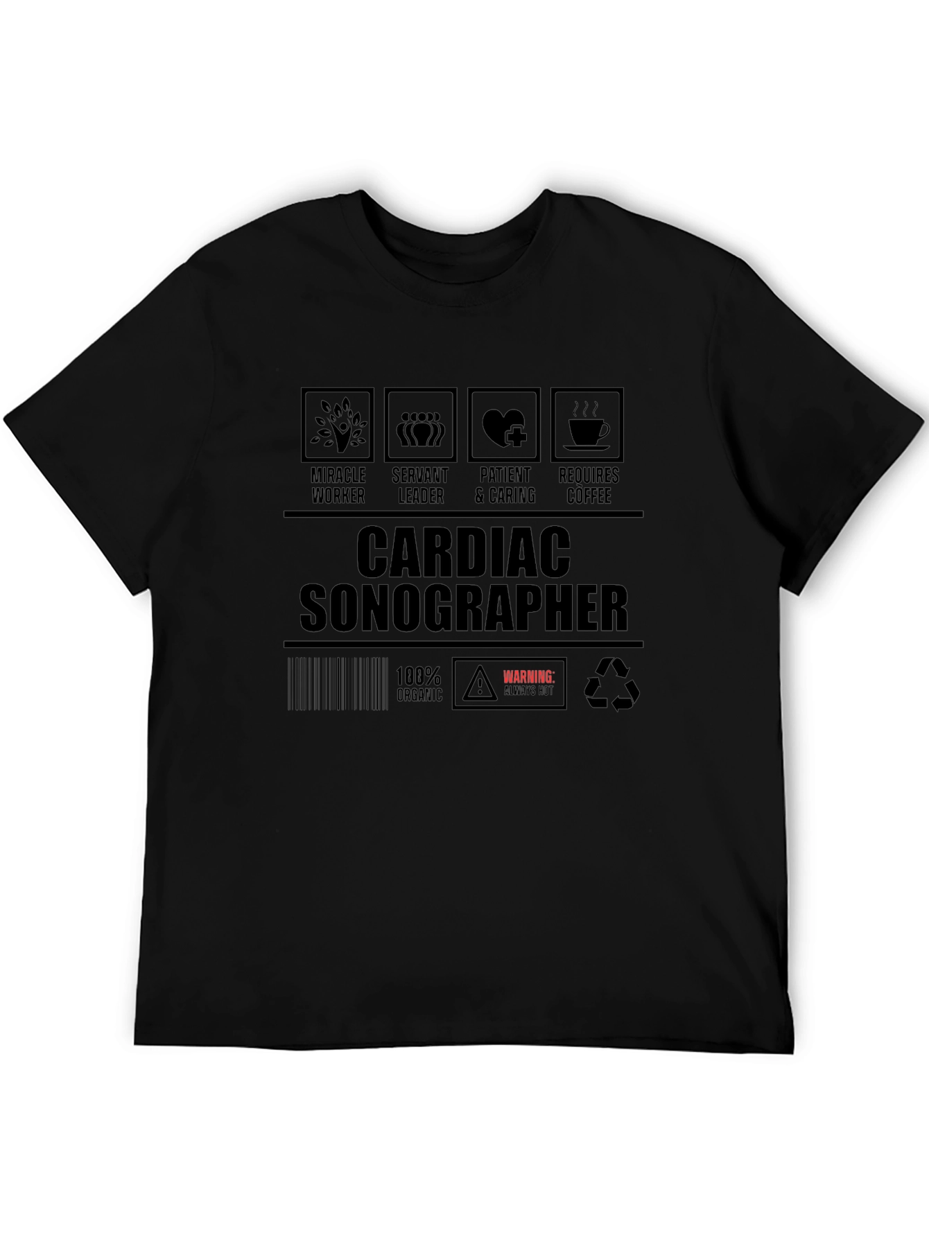 Cardiac Sonographer Graphic Tee