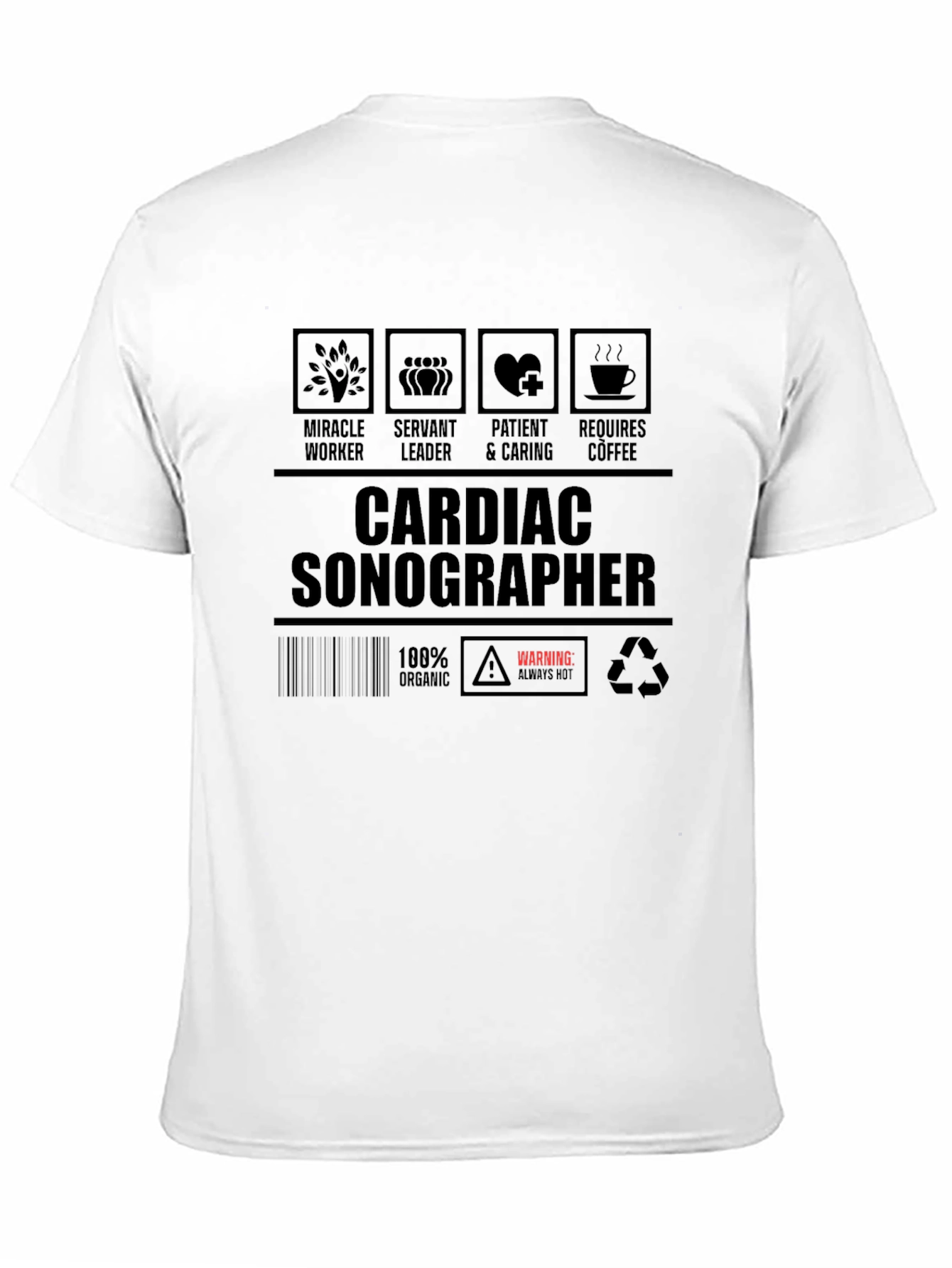 Cardiac Sonographer Graphic Tee