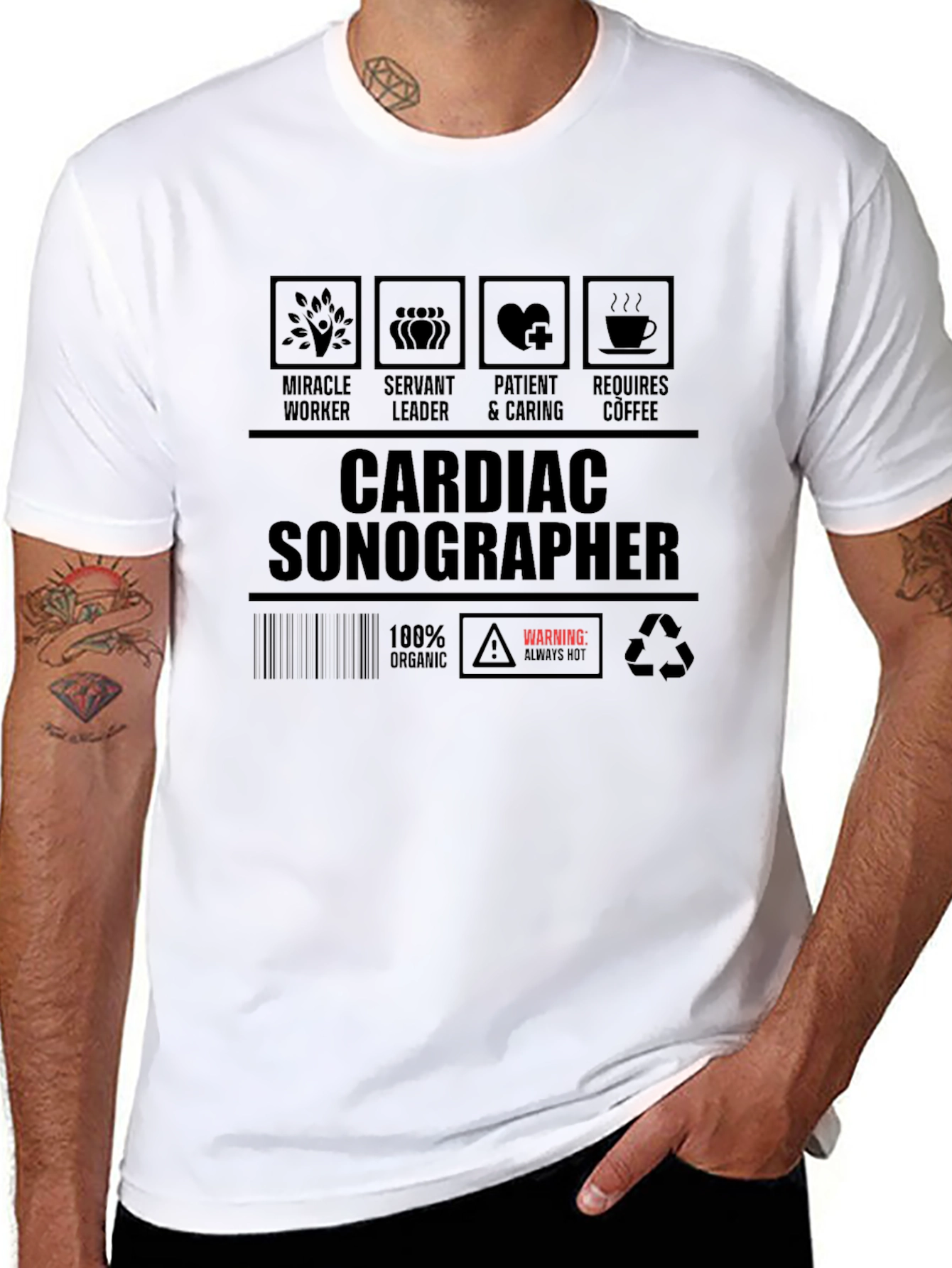 Cardiac Sonographer Graphic Tee