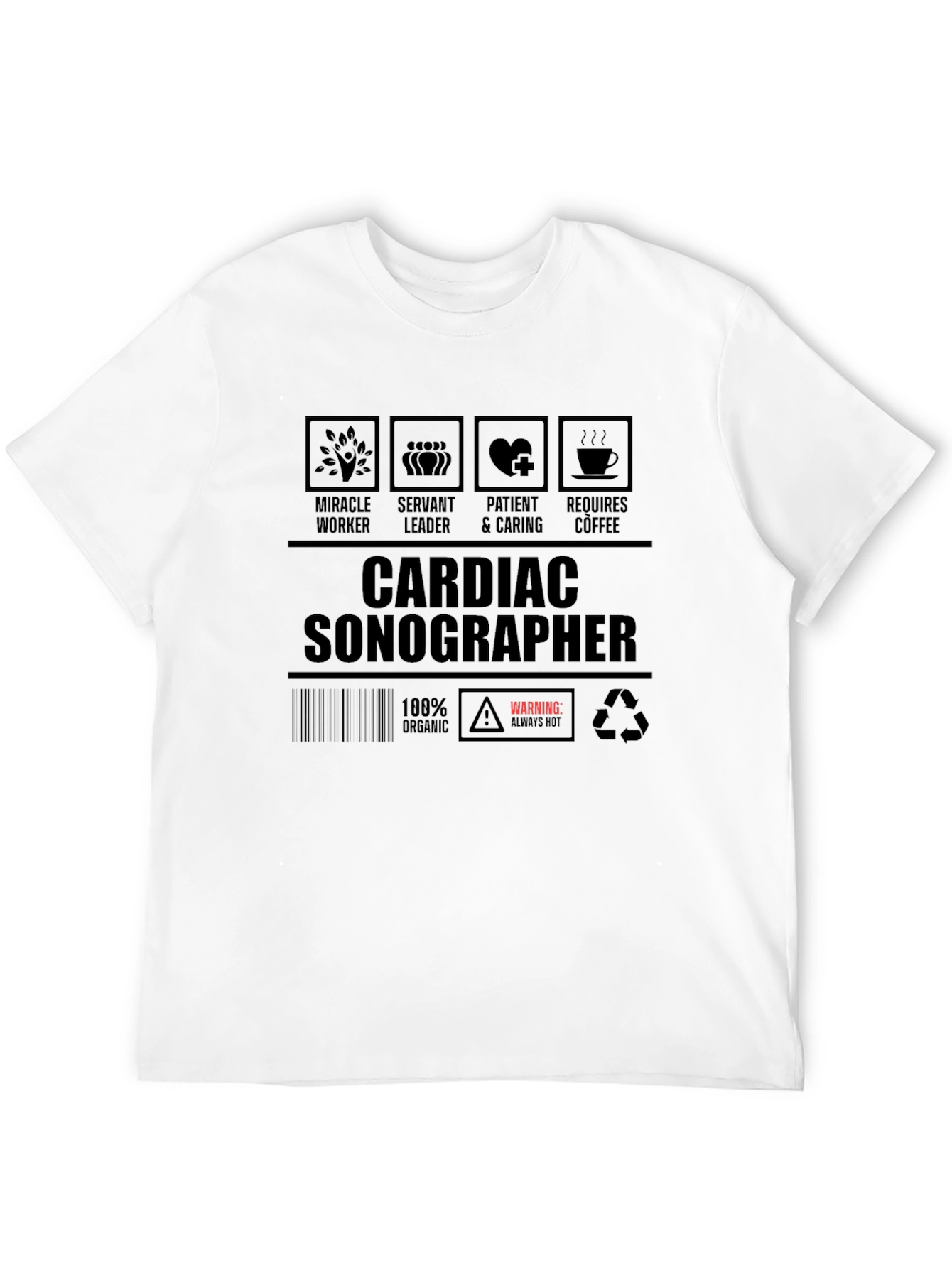 Cardiac Sonographer Graphic Tee