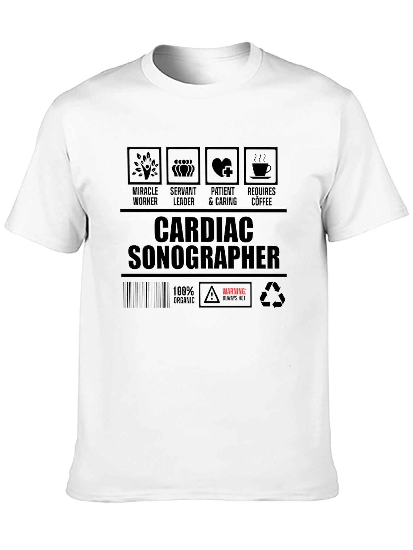 Cardiac Sonographer Graphic Tee