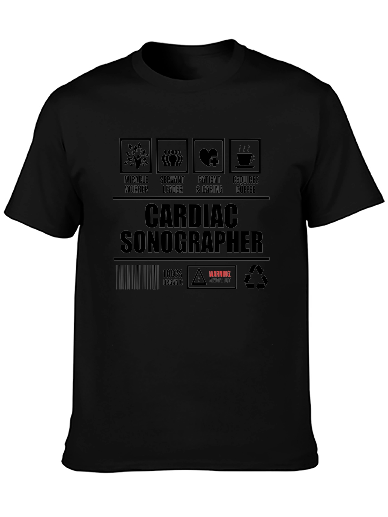 Cardiac Sonographer Graphic Tee
