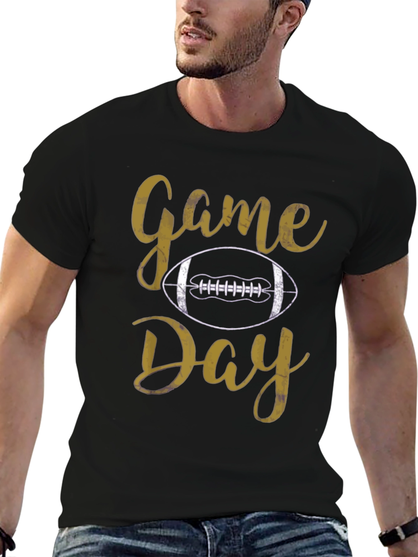 Game Day Football Graphic T-Shirt