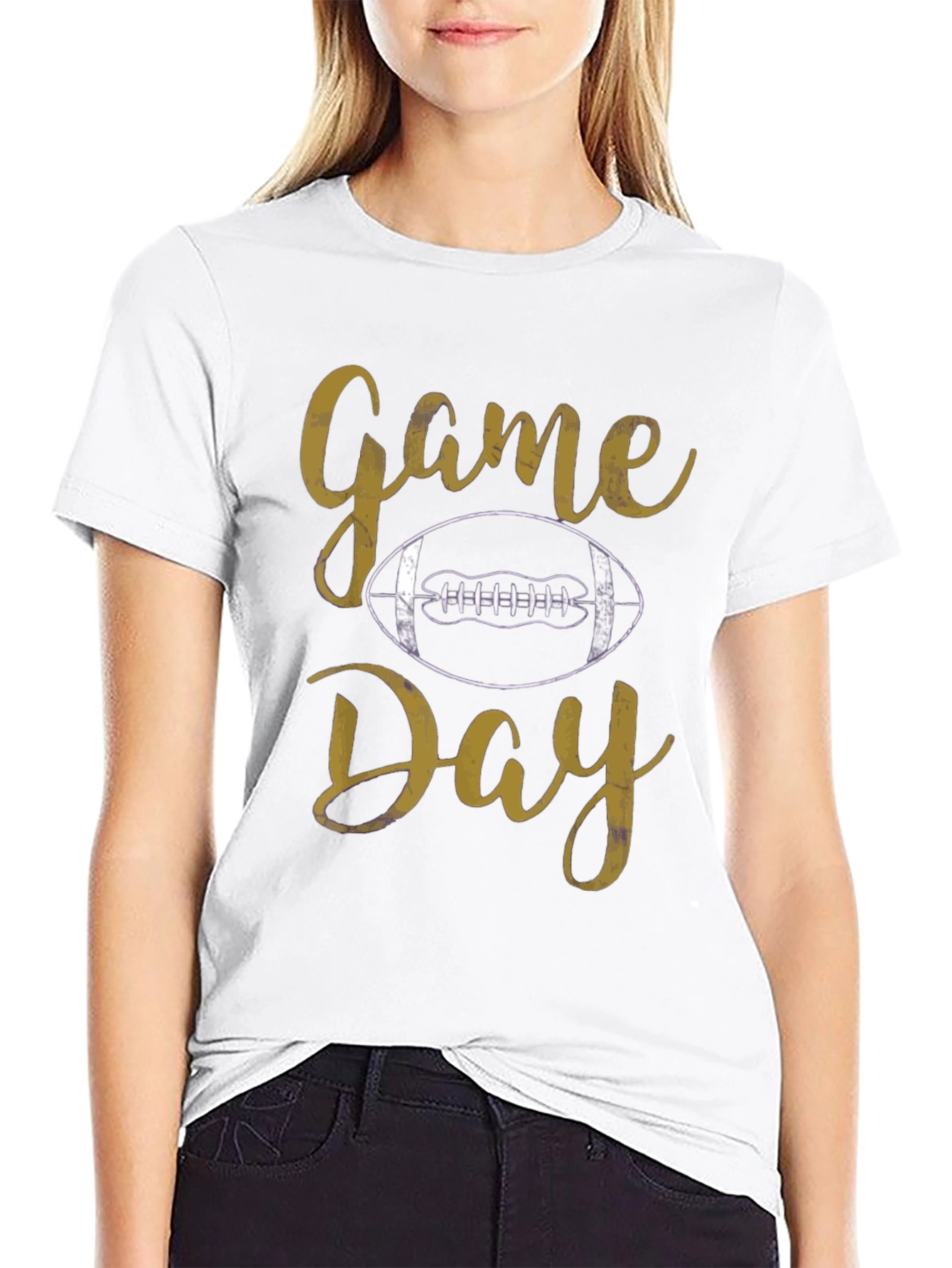 Game Day Football Graphic T-Shirt
