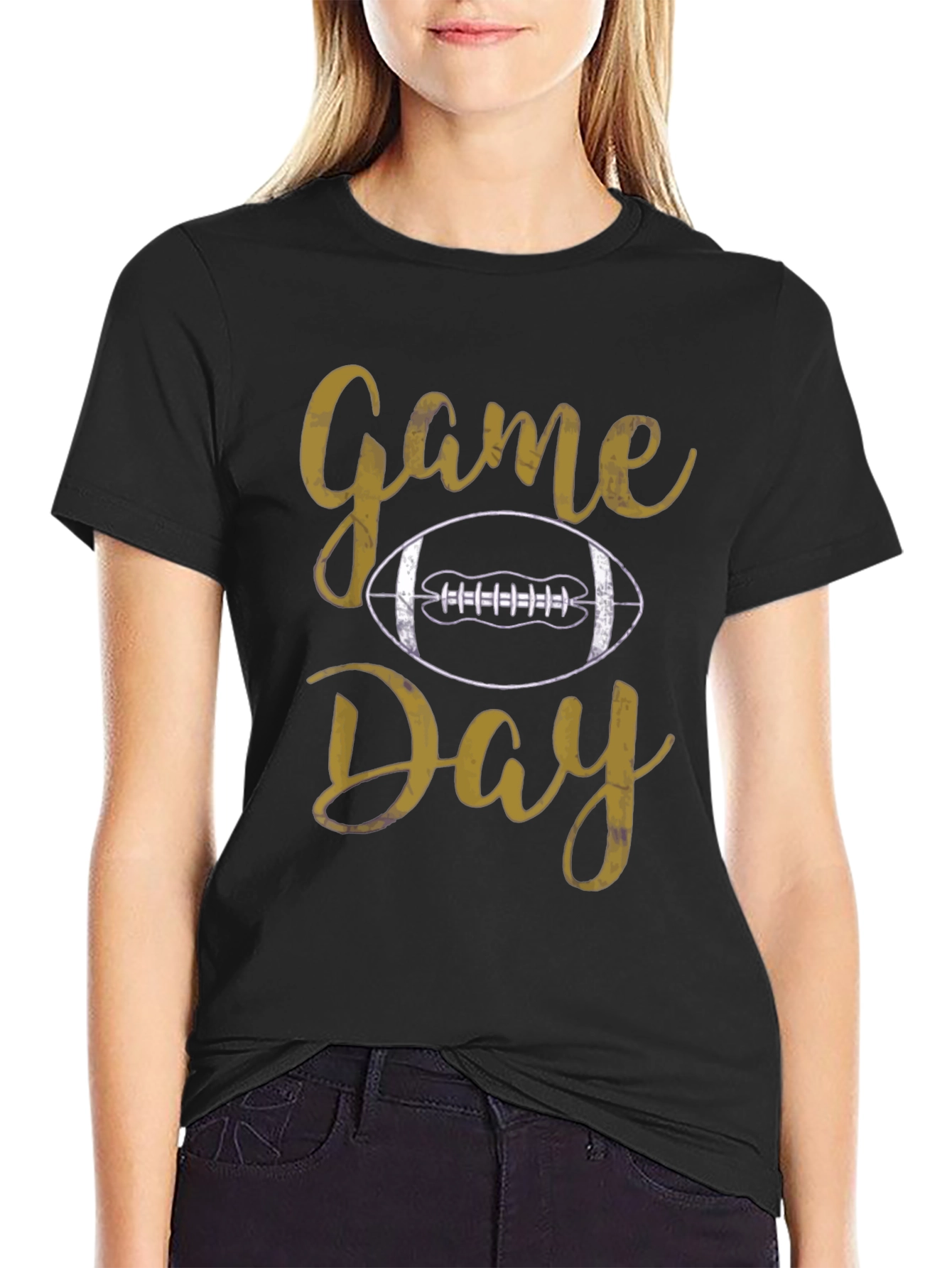Game Day Football Graphic T-Shirt