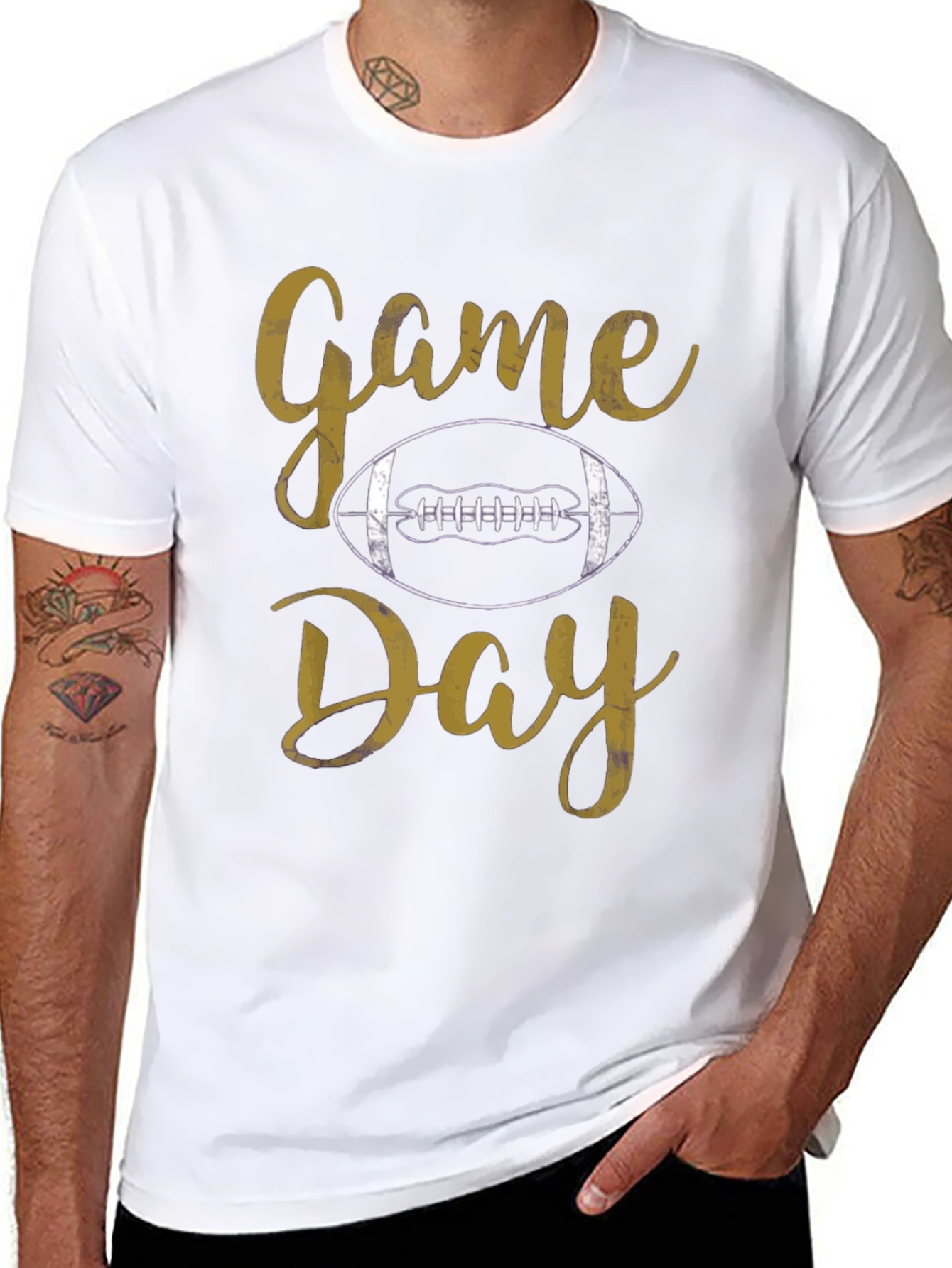 Game Day Football Graphic T-Shirt