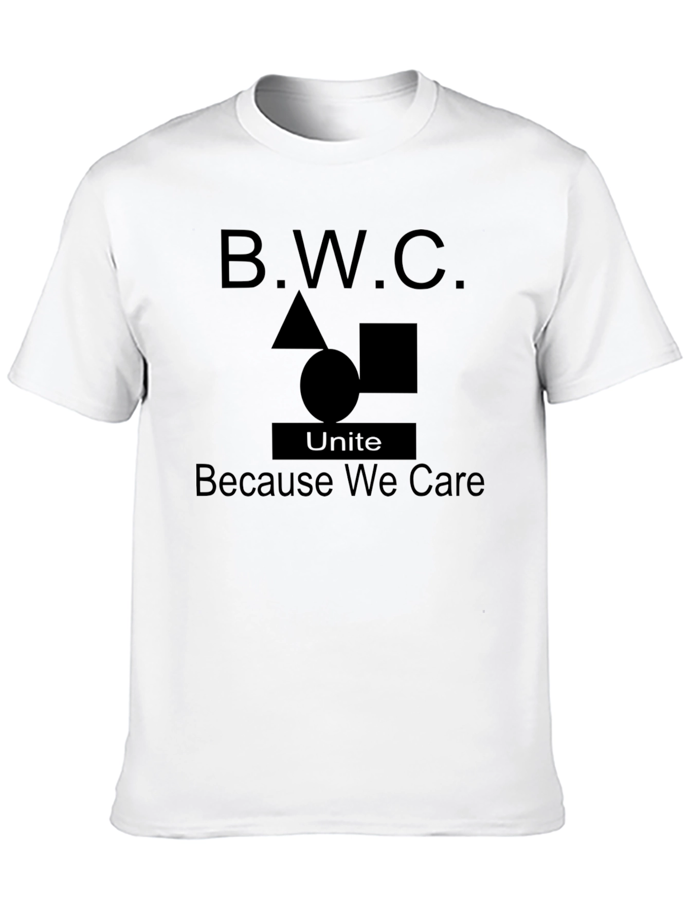 B.W.C. Graphic T-Shirt - Unite Because We Care
