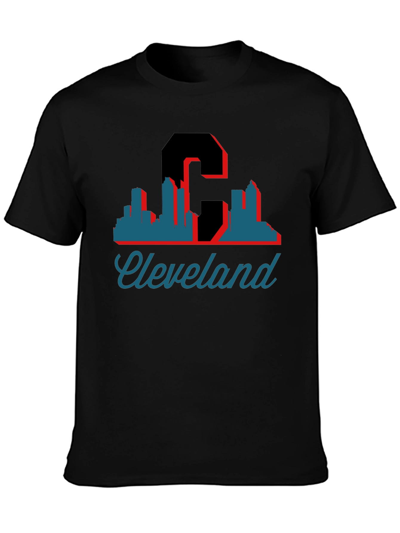Cleveland Skyline Graphic T-Shirt