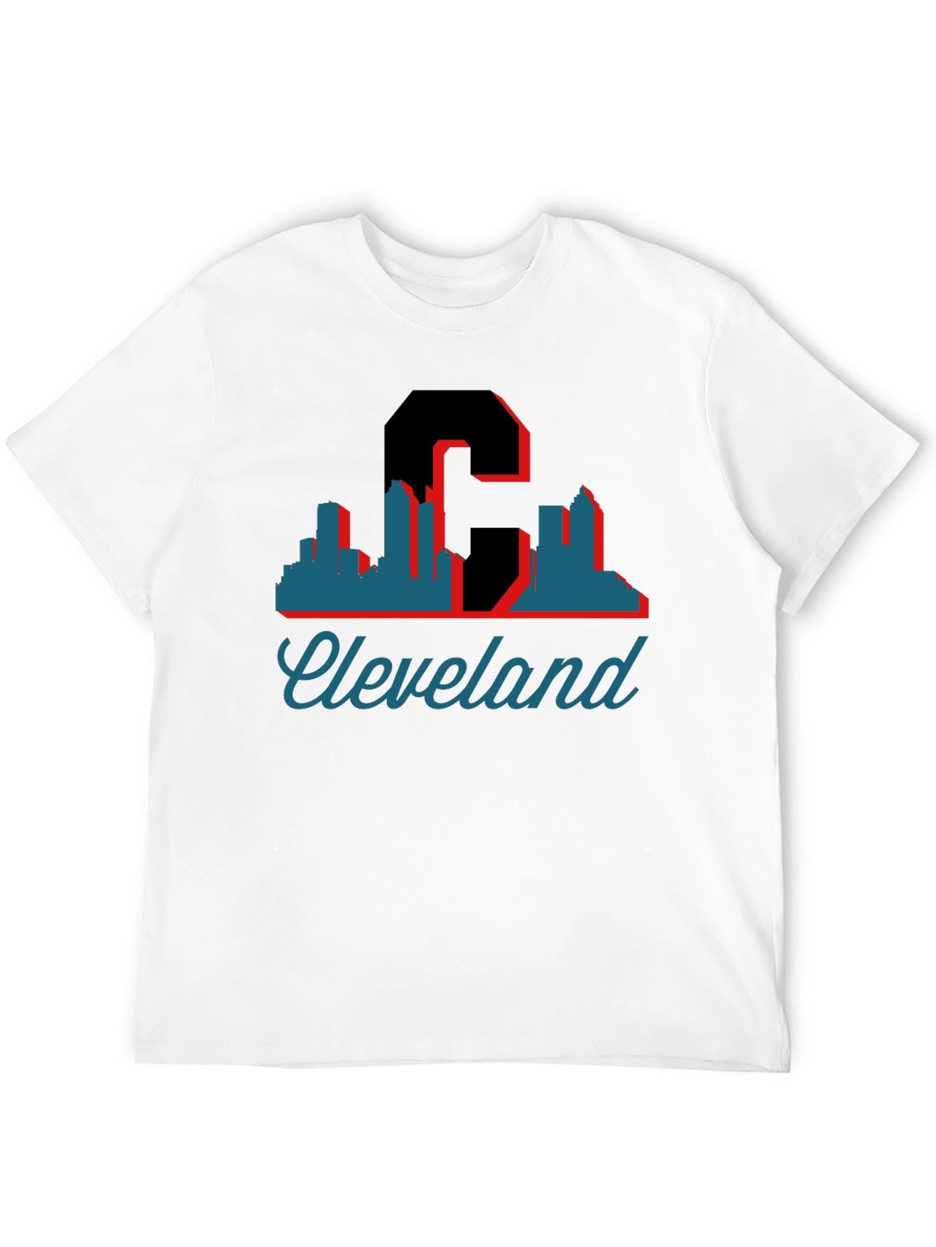 Cleveland Skyline Graphic T-Shirt