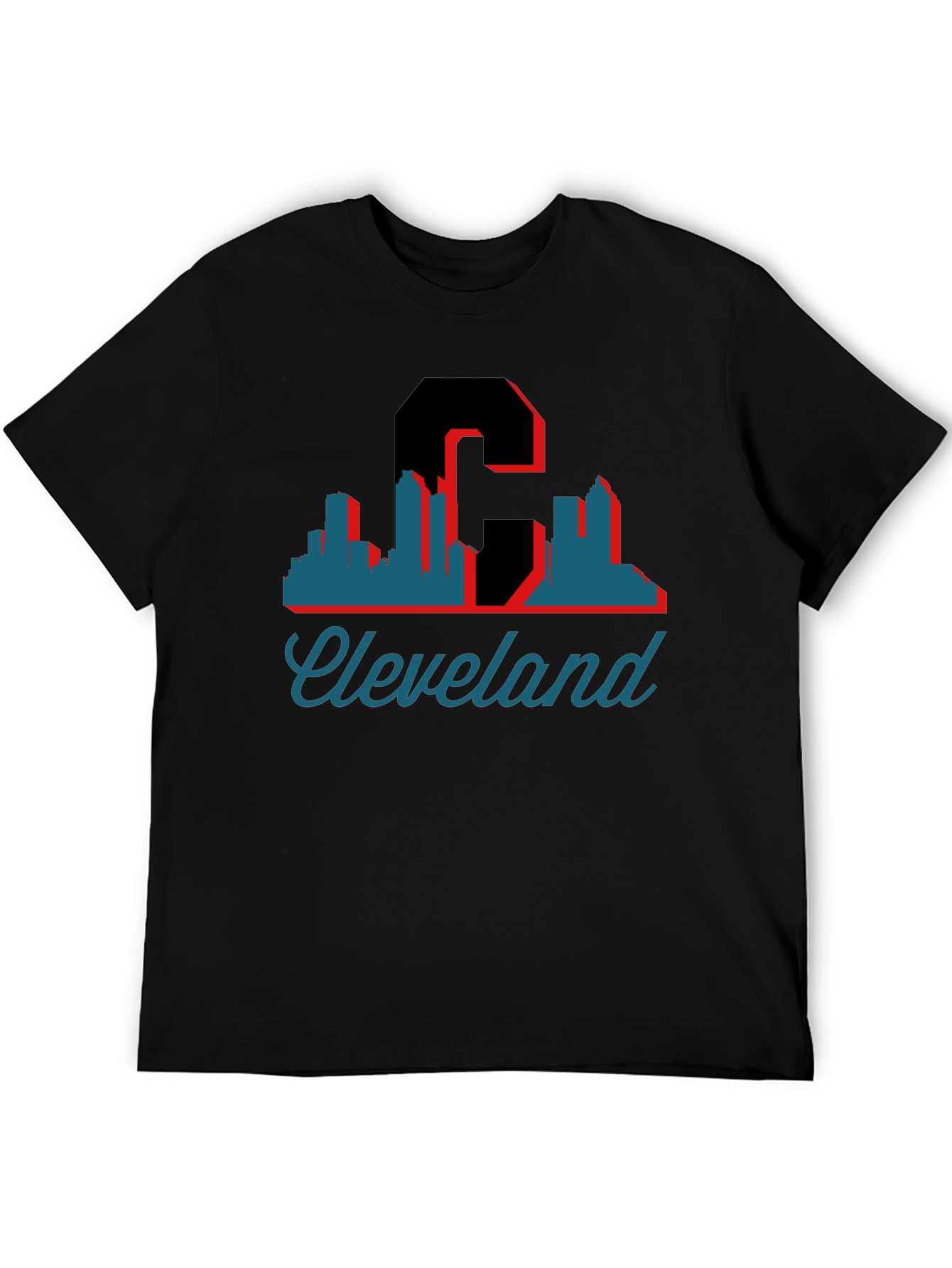 Cleveland Skyline Graphic T-Shirt