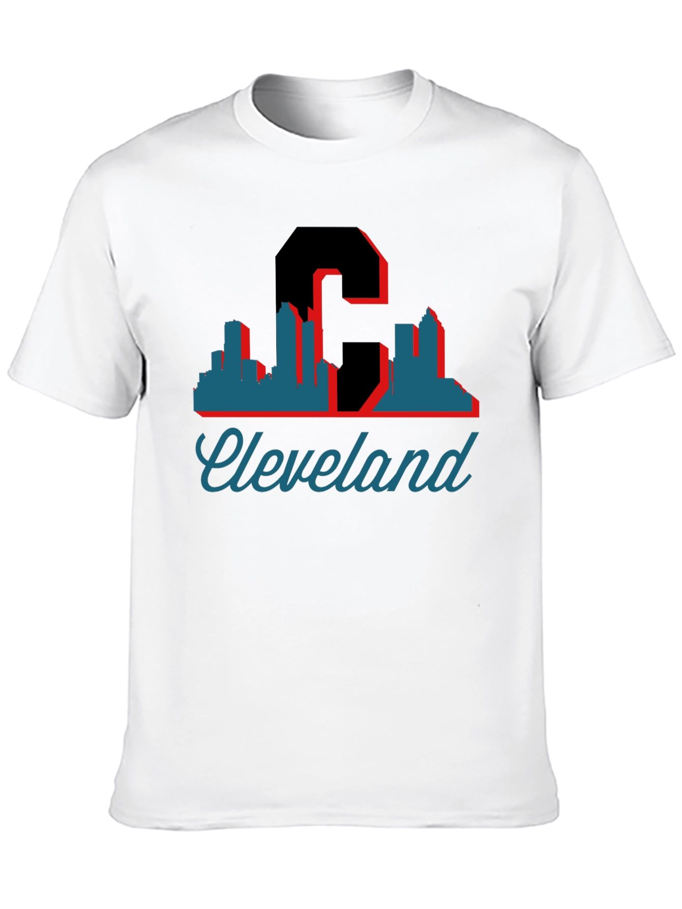 Cleveland Skyline Graphic T-Shirt