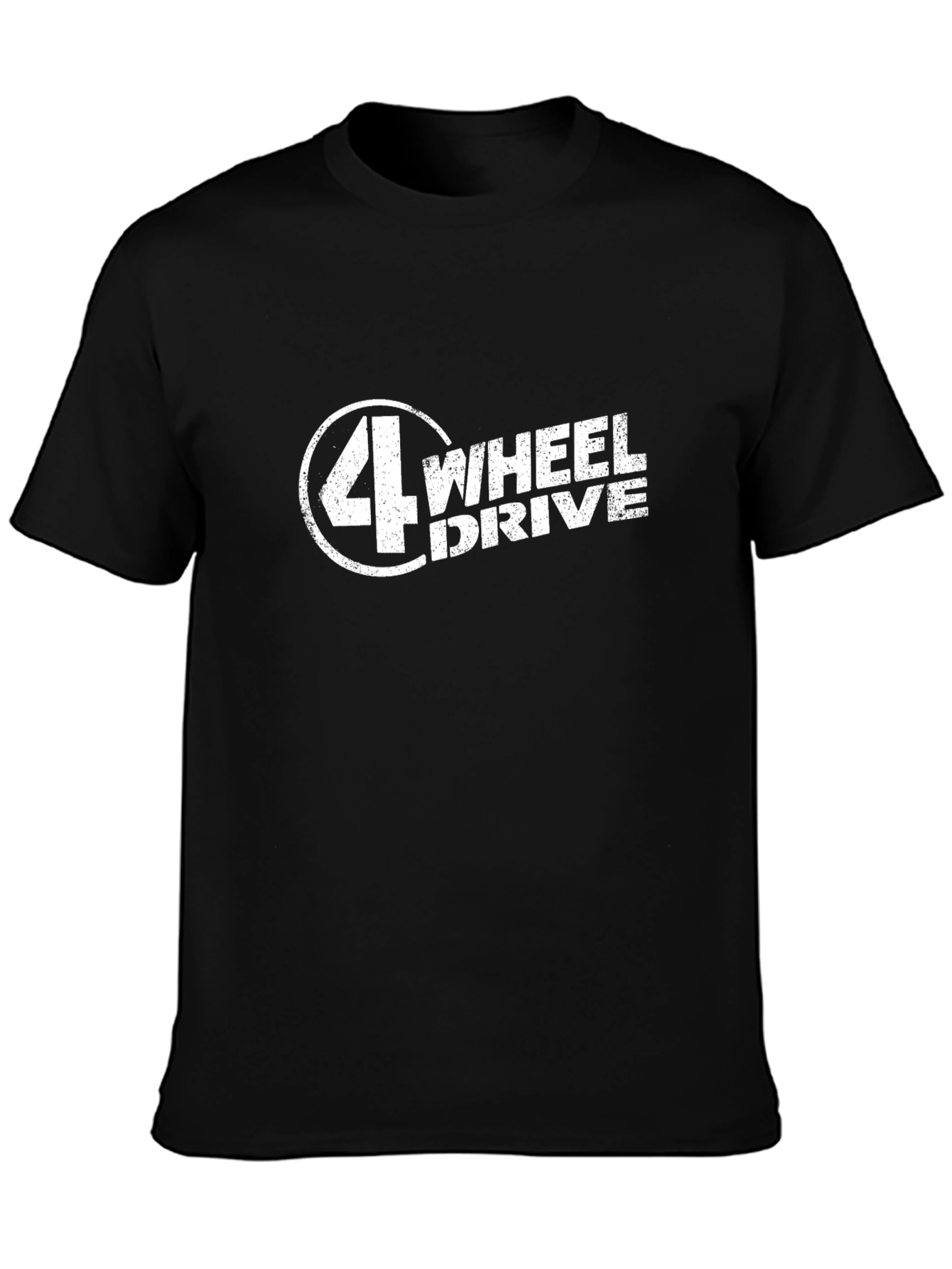 4 Wheel Drive Graphic Tee - Black