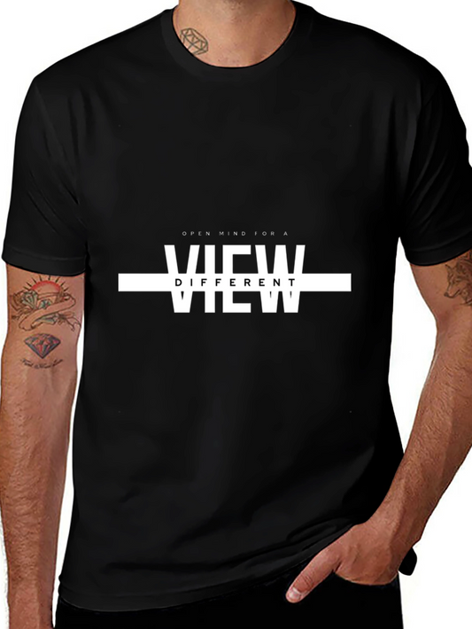 Open Mind Graphic Tee - Modern Streetwear T-Shirt