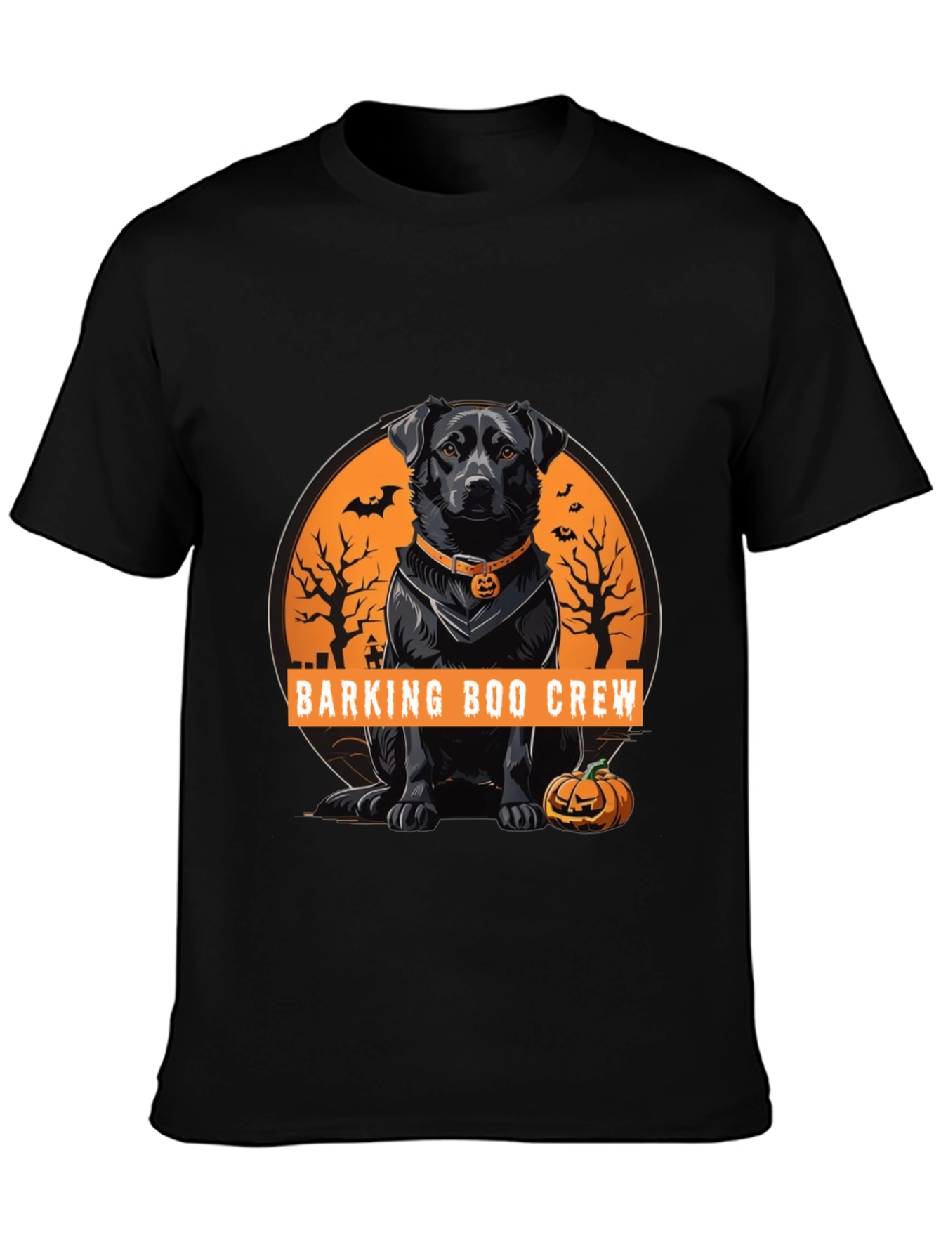 Barking Boo Crew Halloween Dog T-Shirt
