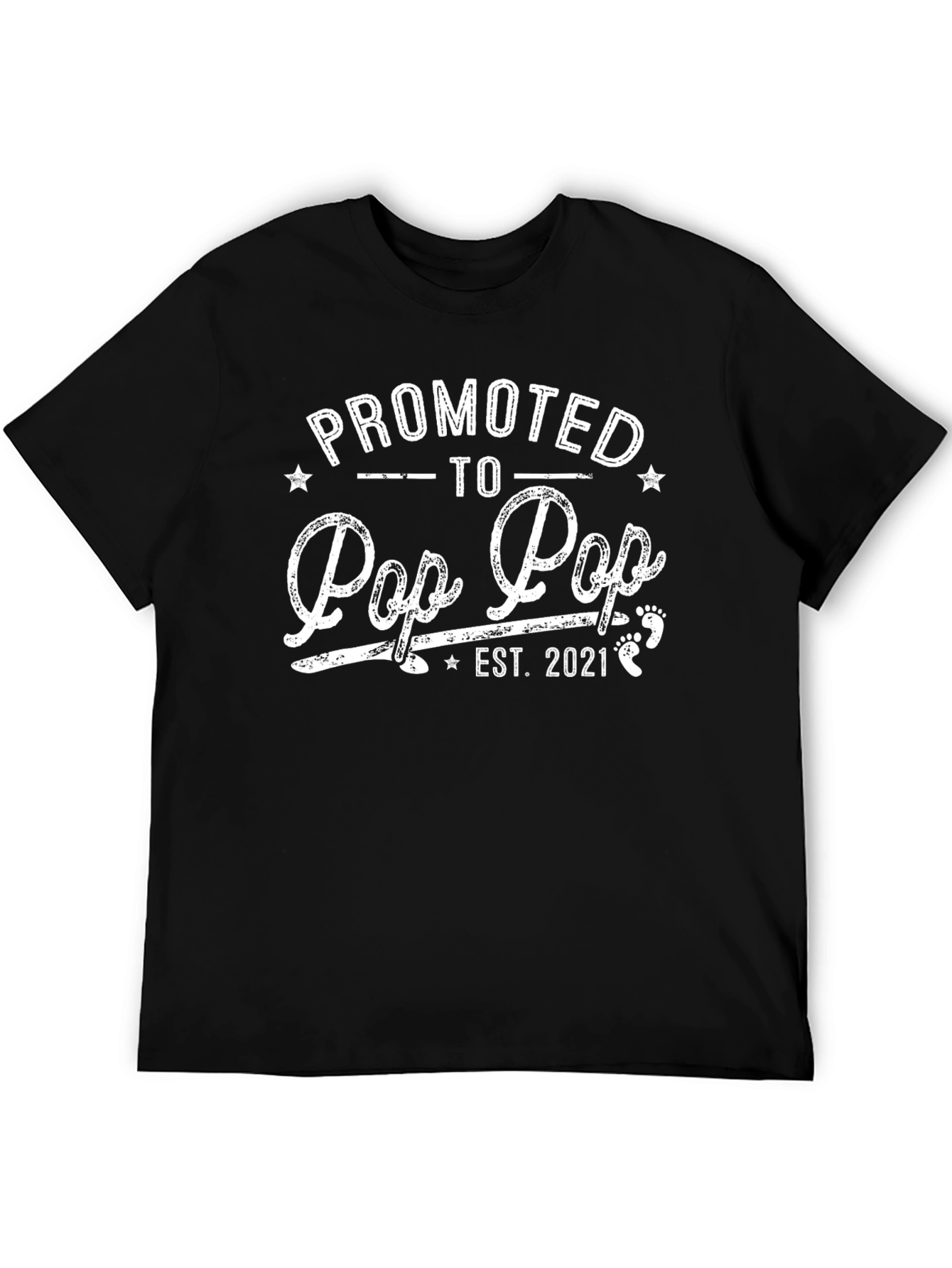 Promoted to Pop Pop Est. 2021 T-Shirt