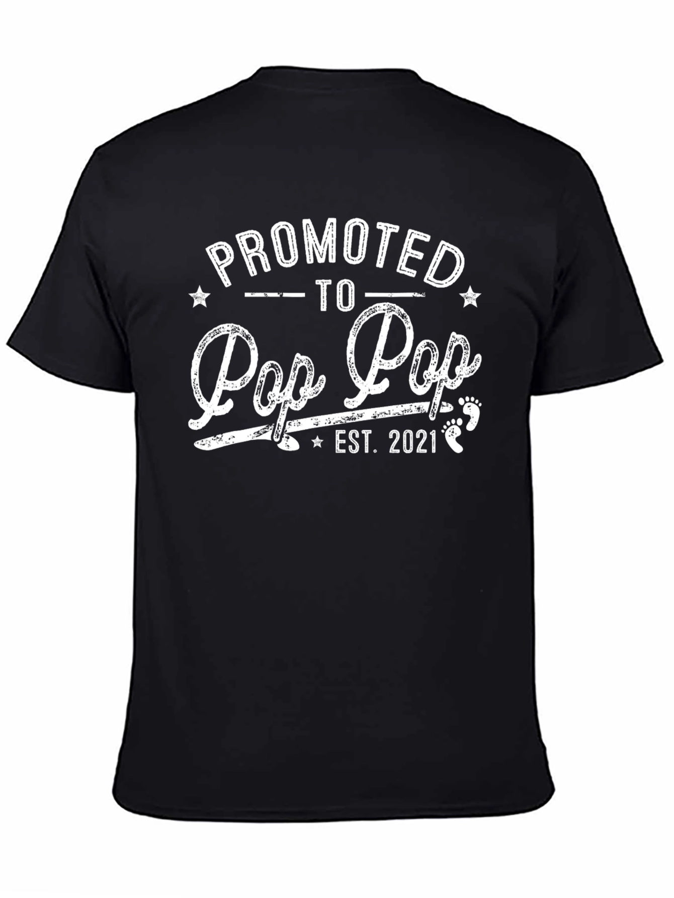 Promoted to Pop Pop Est. 2021 T-Shirt