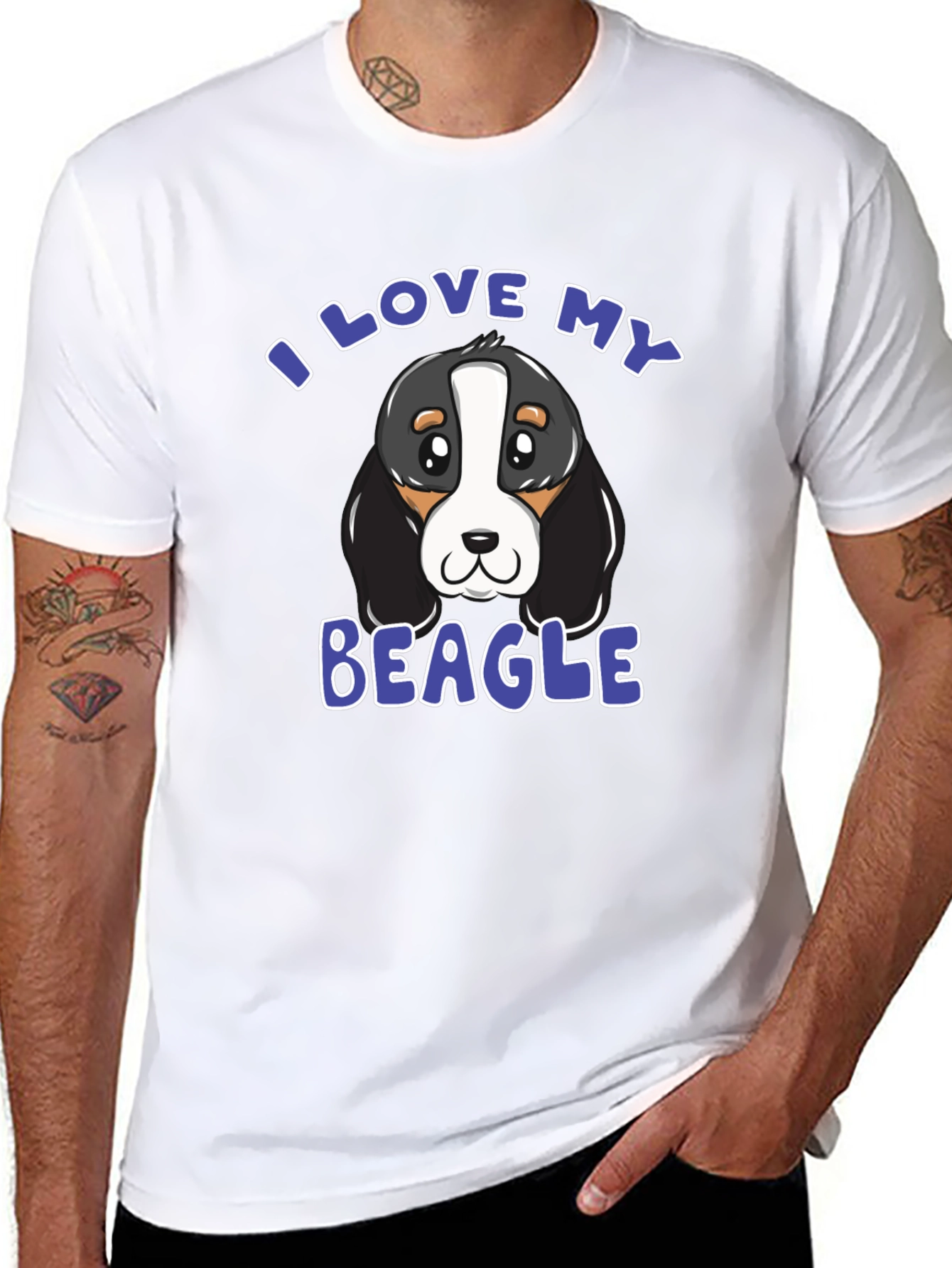 I Love My Beagle T-Shirt