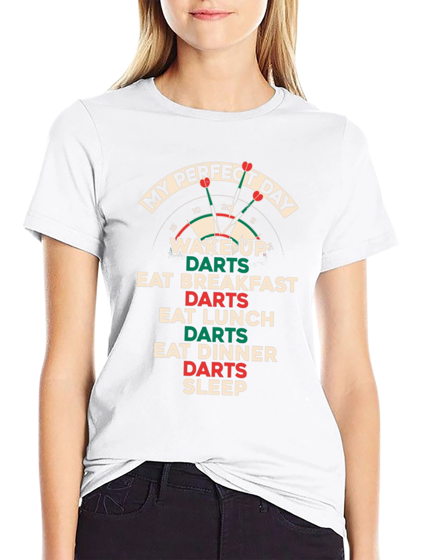 My Perfect Day Darts T-Shirt