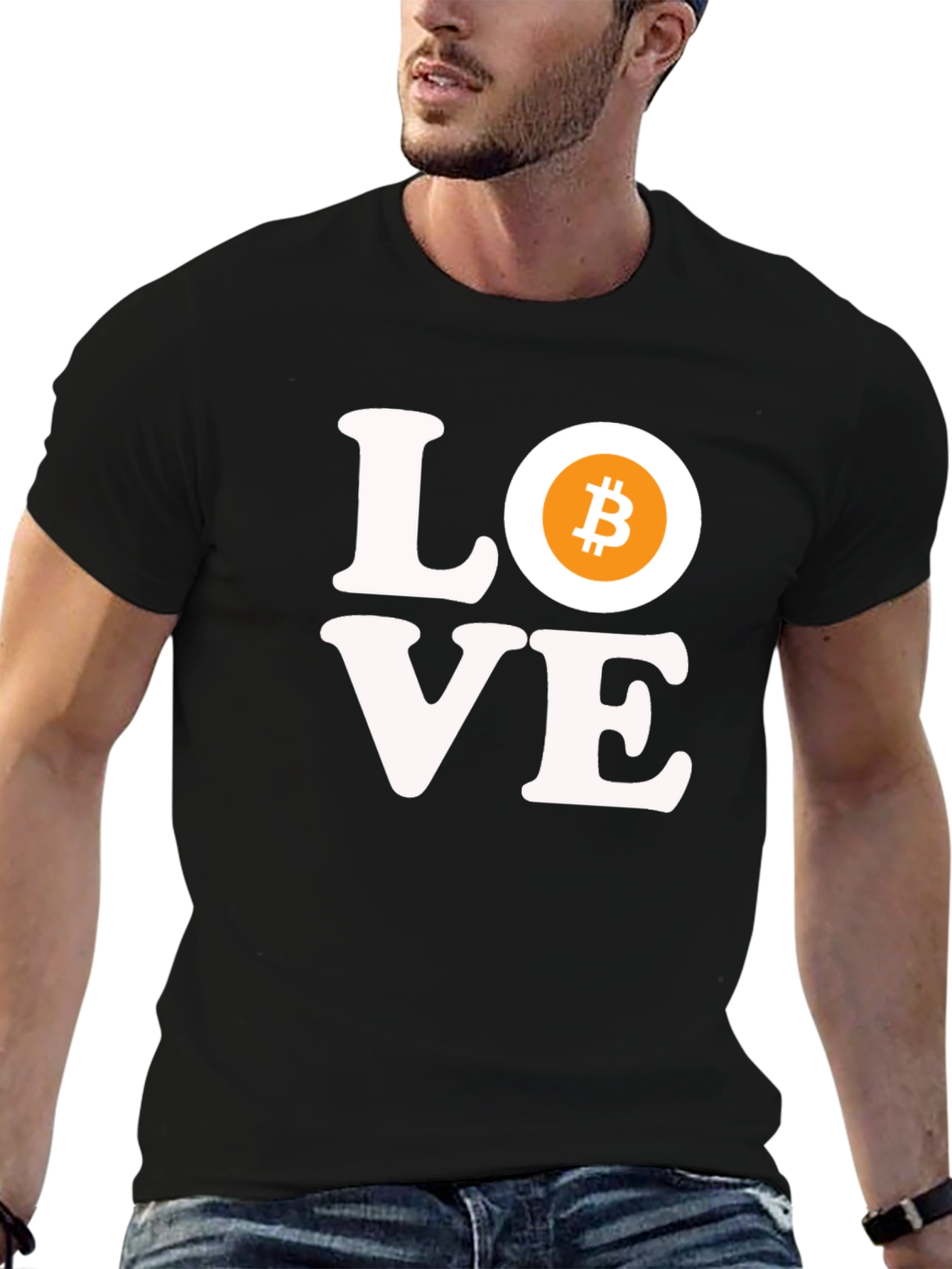 Bitcoin Love T-Shirt - Crypto Enthusiast Tee