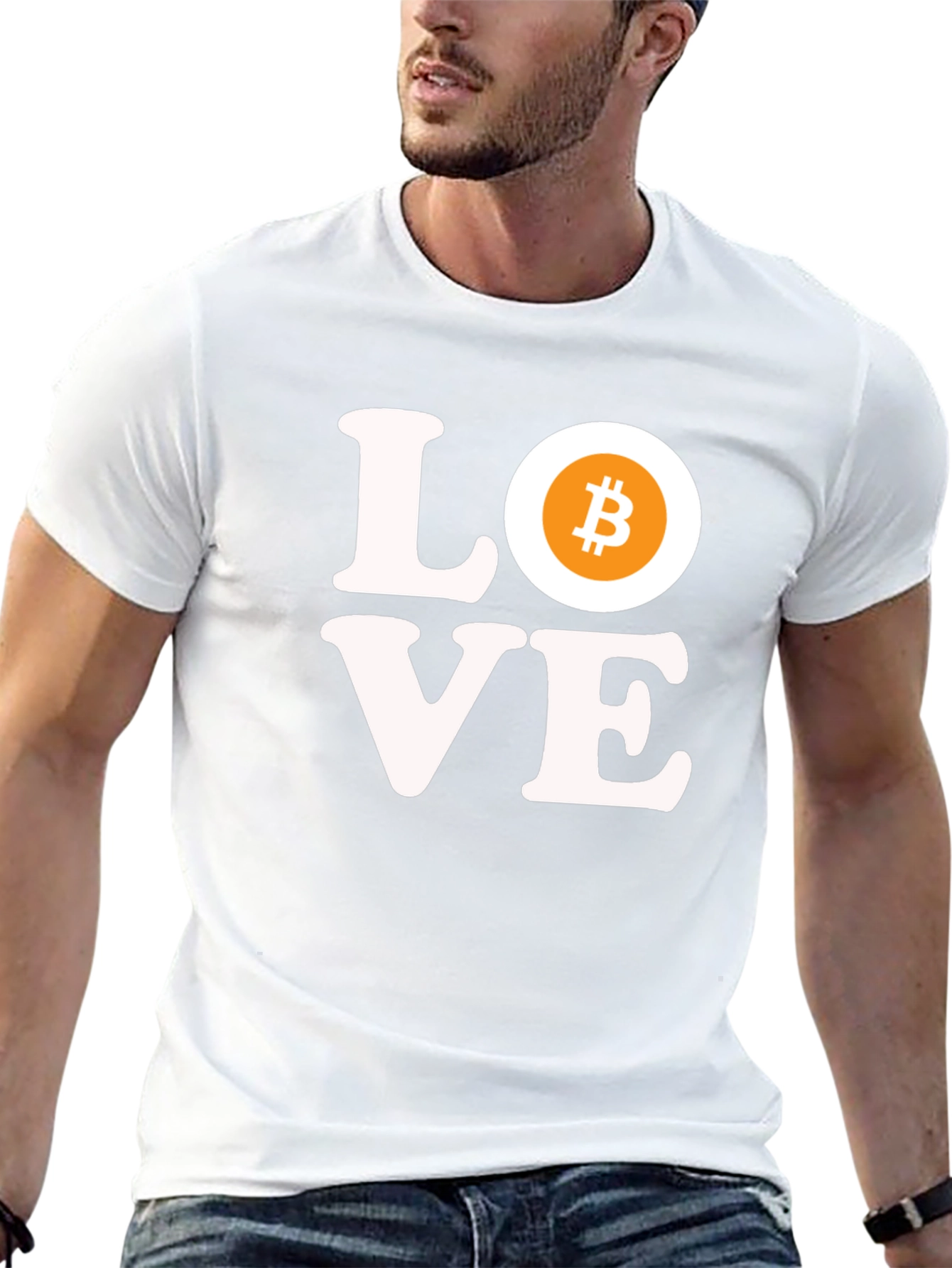 Bitcoin Love T-Shirt - Crypto Enthusiast Tee