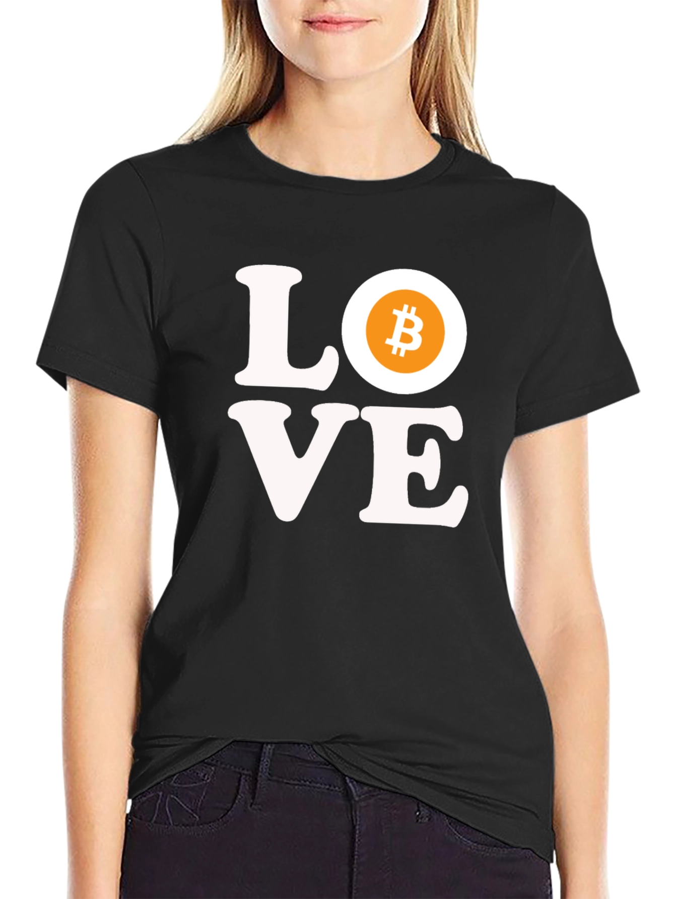 Bitcoin Love T-Shirt - Crypto Enthusiast Tee
