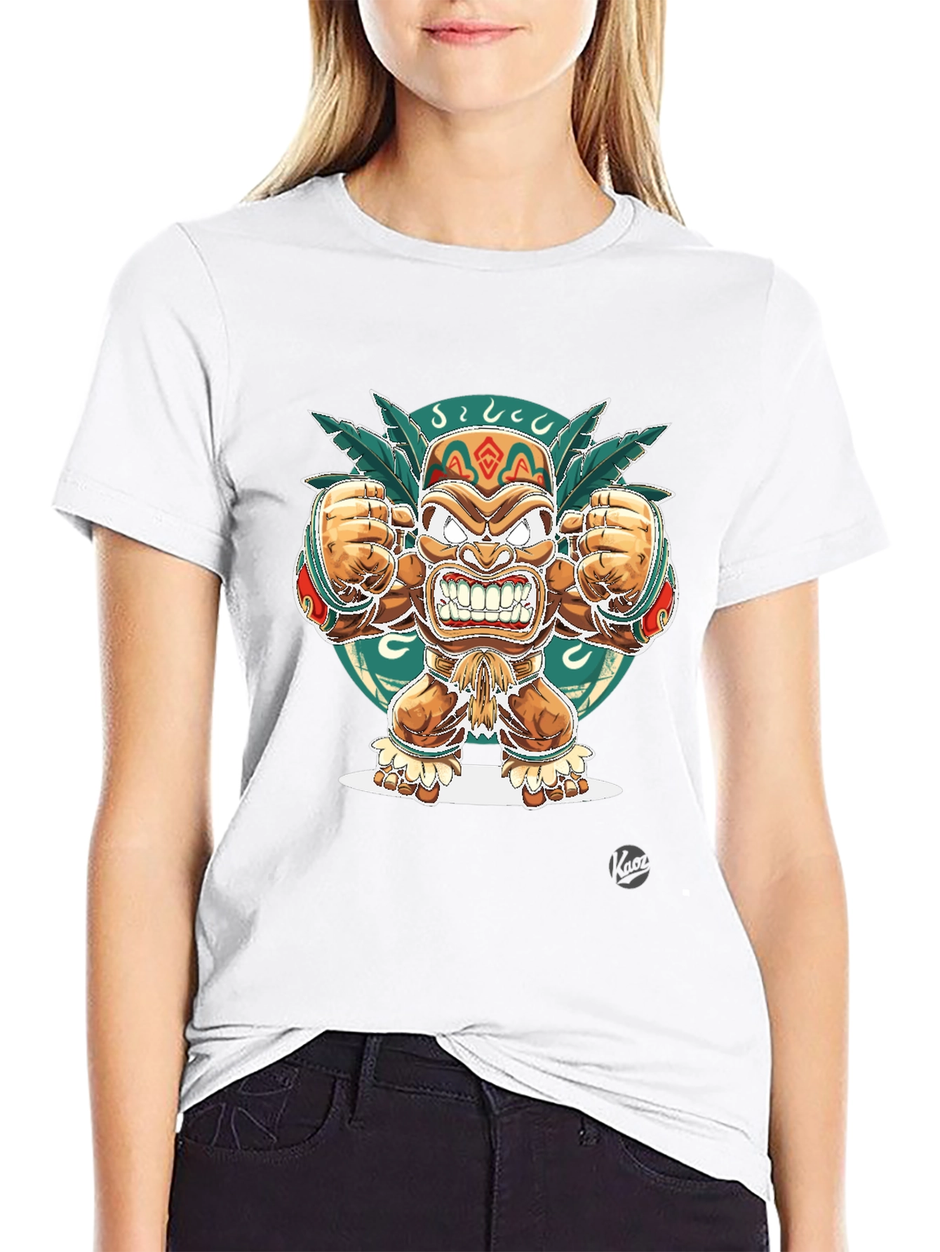 Tiki Warrior Graphic Tee