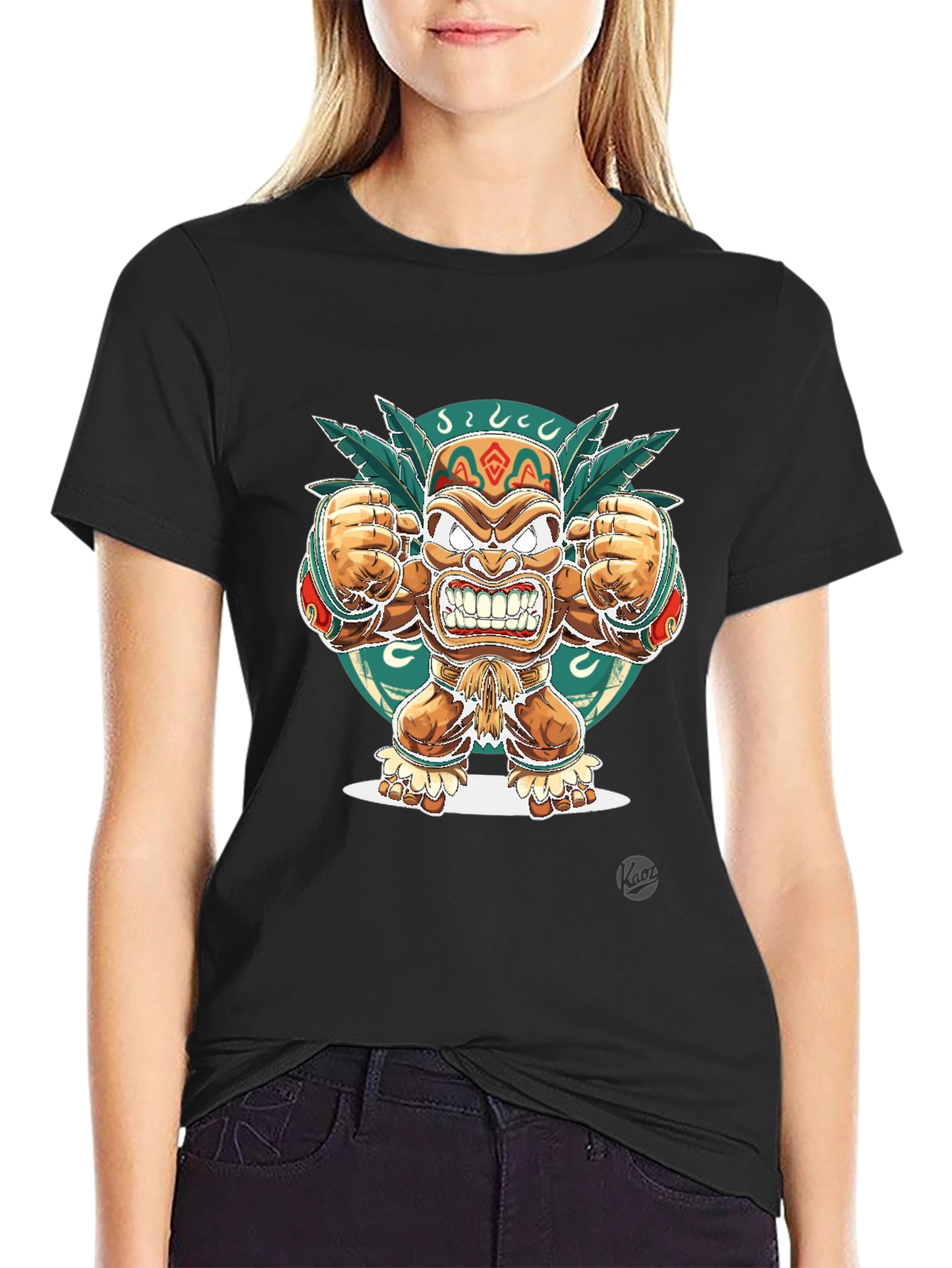 Tiki Warrior Graphic Tee