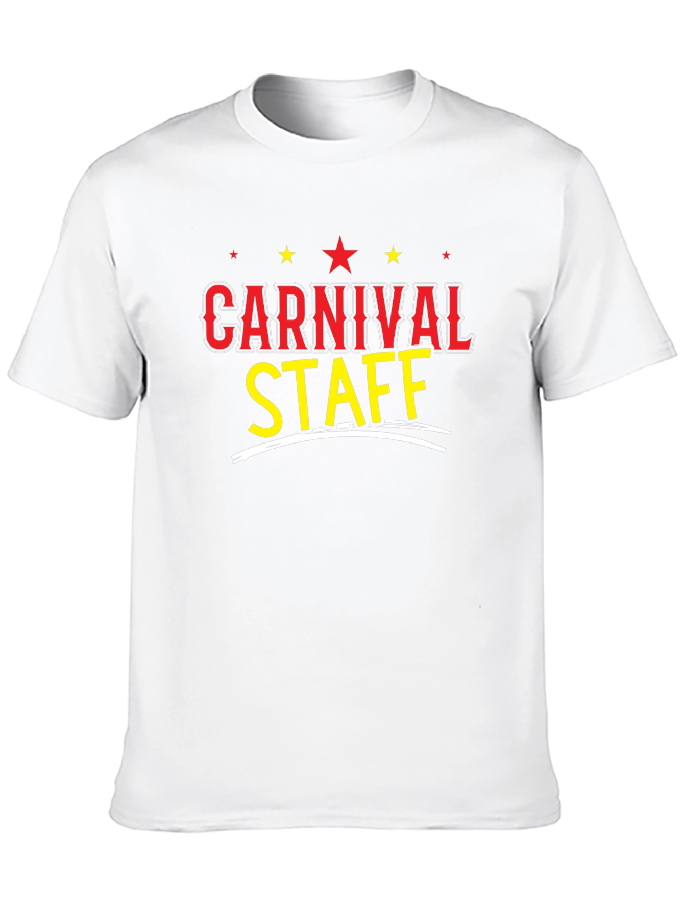 Carnival Staff Black T-Shirt Fun Festival