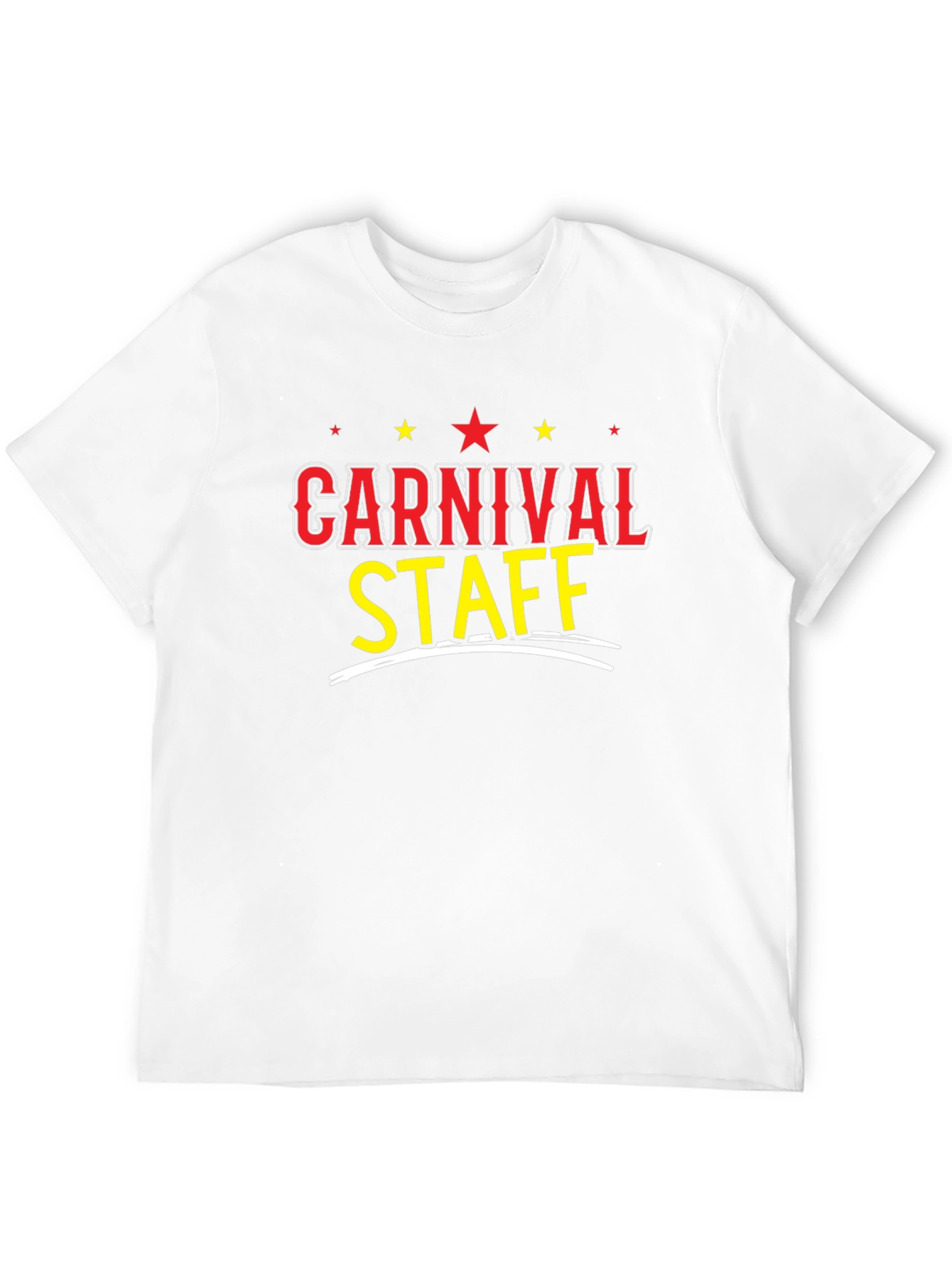 Carnival Staff Black T-Shirt Fun Festival