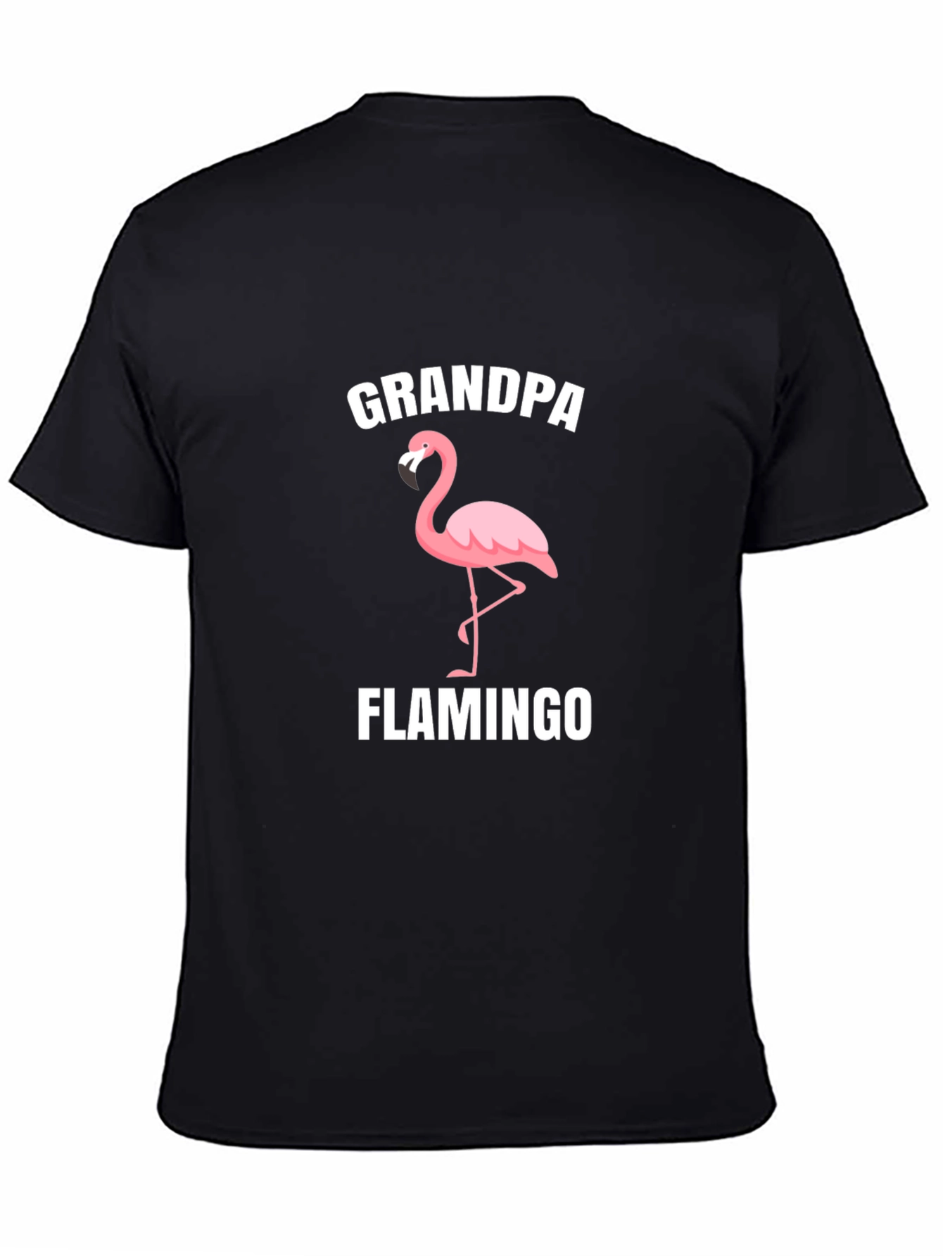 Grandpa Flamingo T-Shirt - Novelty Graphic Tee